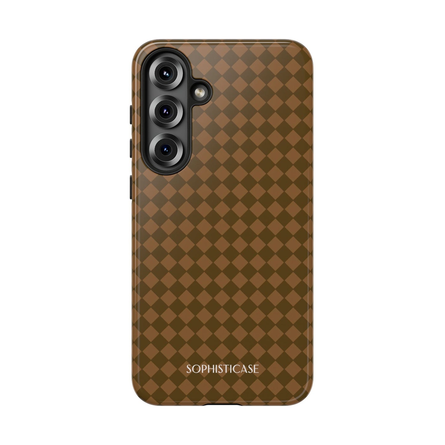 Diamond Diva in Deep Brown - Samsung Galaxy Case