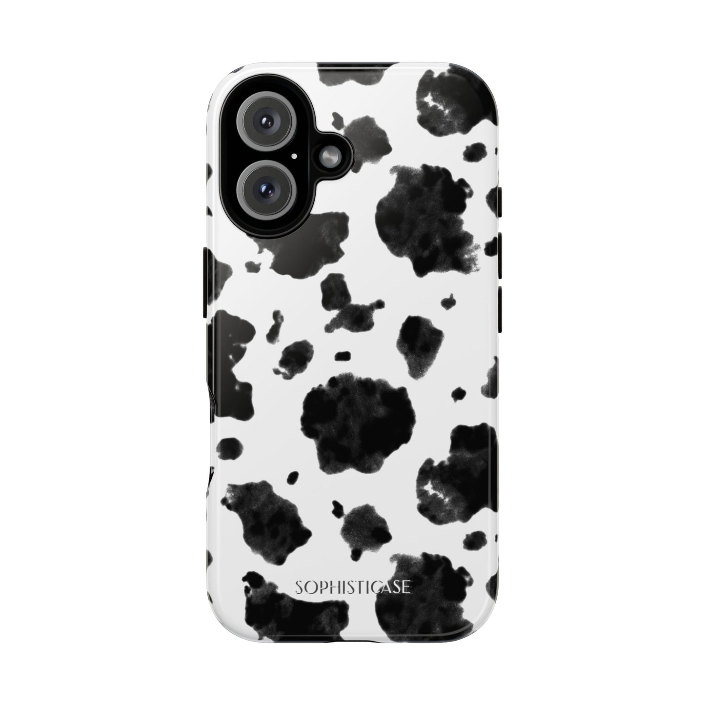 Holy Cow in Black - iPhone Case
