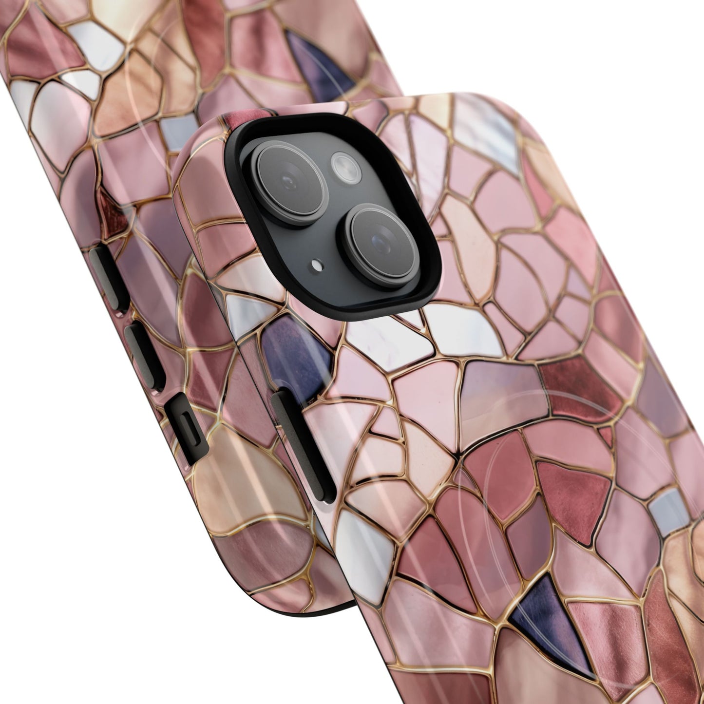 Rose' Runway in Pink Mosaic - Magsafe Case