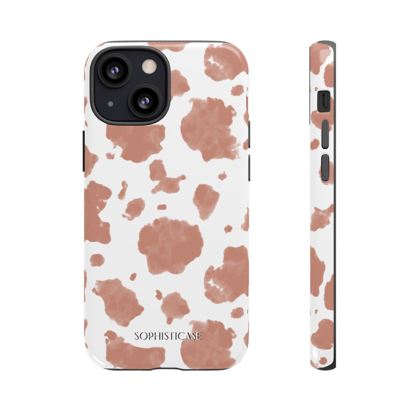 Holy Cow in Light Brown - iPhone Case