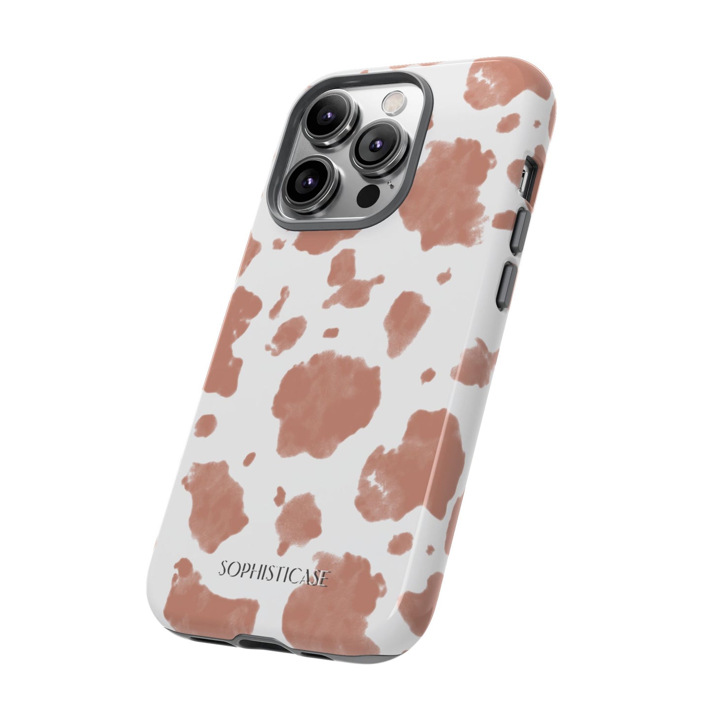 Holy Cow in Light Brown - iPhone Case