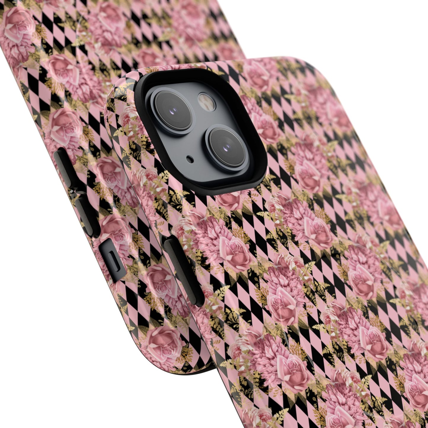 Rose Diamond Romance in Valentina - Magsafe Phone Case