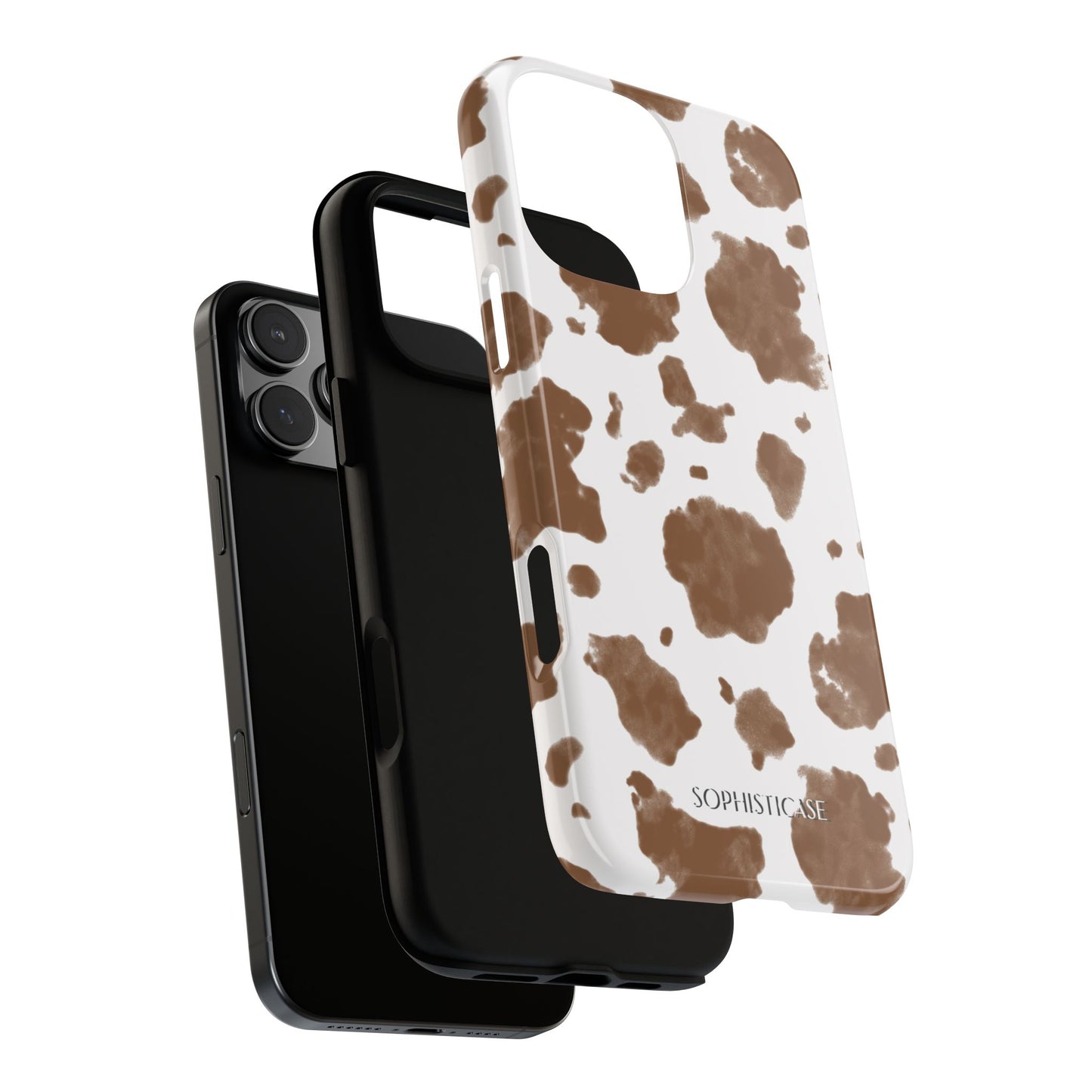 Holy Cow in Brown - iPhone Case