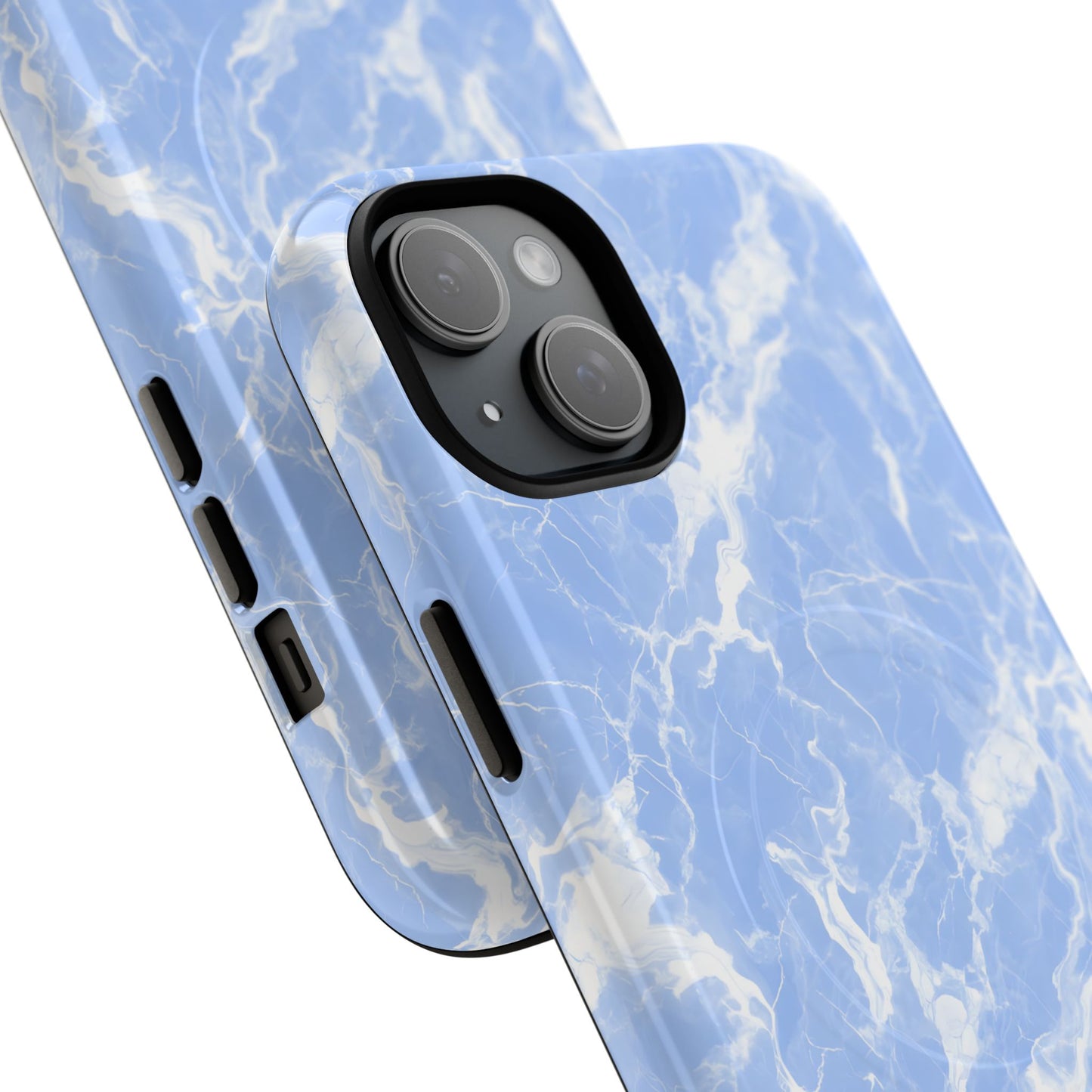 Marble Crush in Blue - Magsafe Case