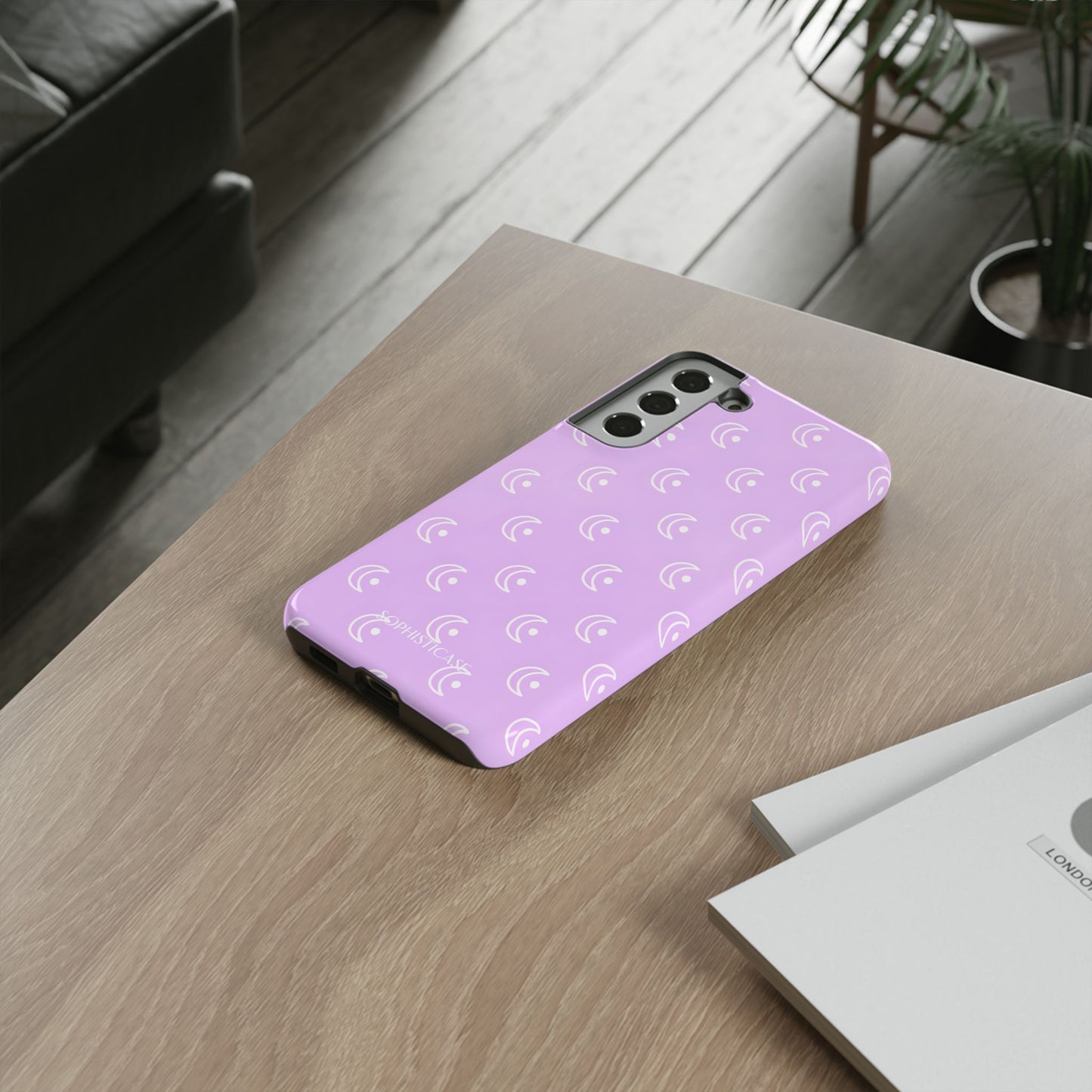 Moon Phase in Purple - Samsung Galaxy Case