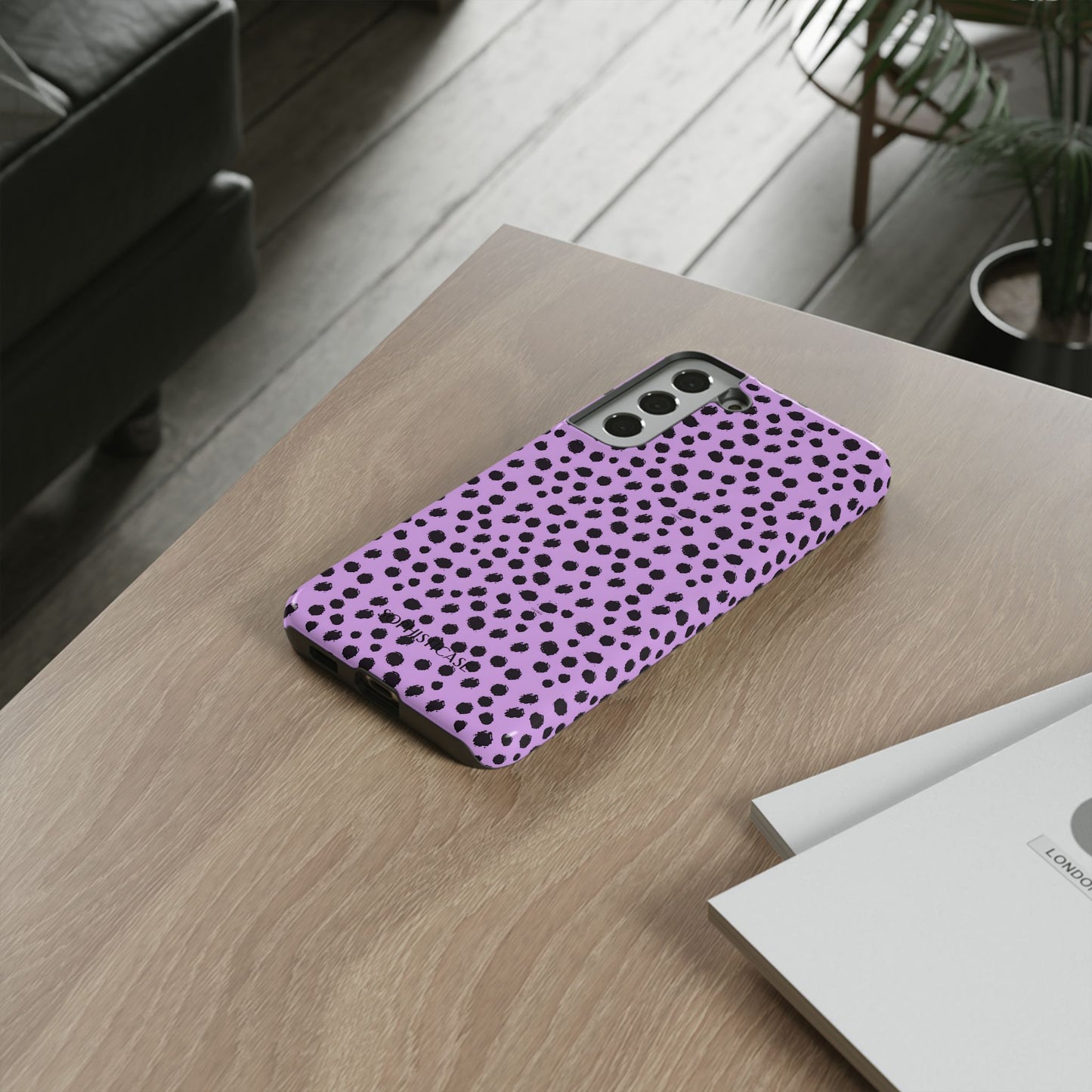 Cheetahs and Liars in Purple - Tough Phone Case
