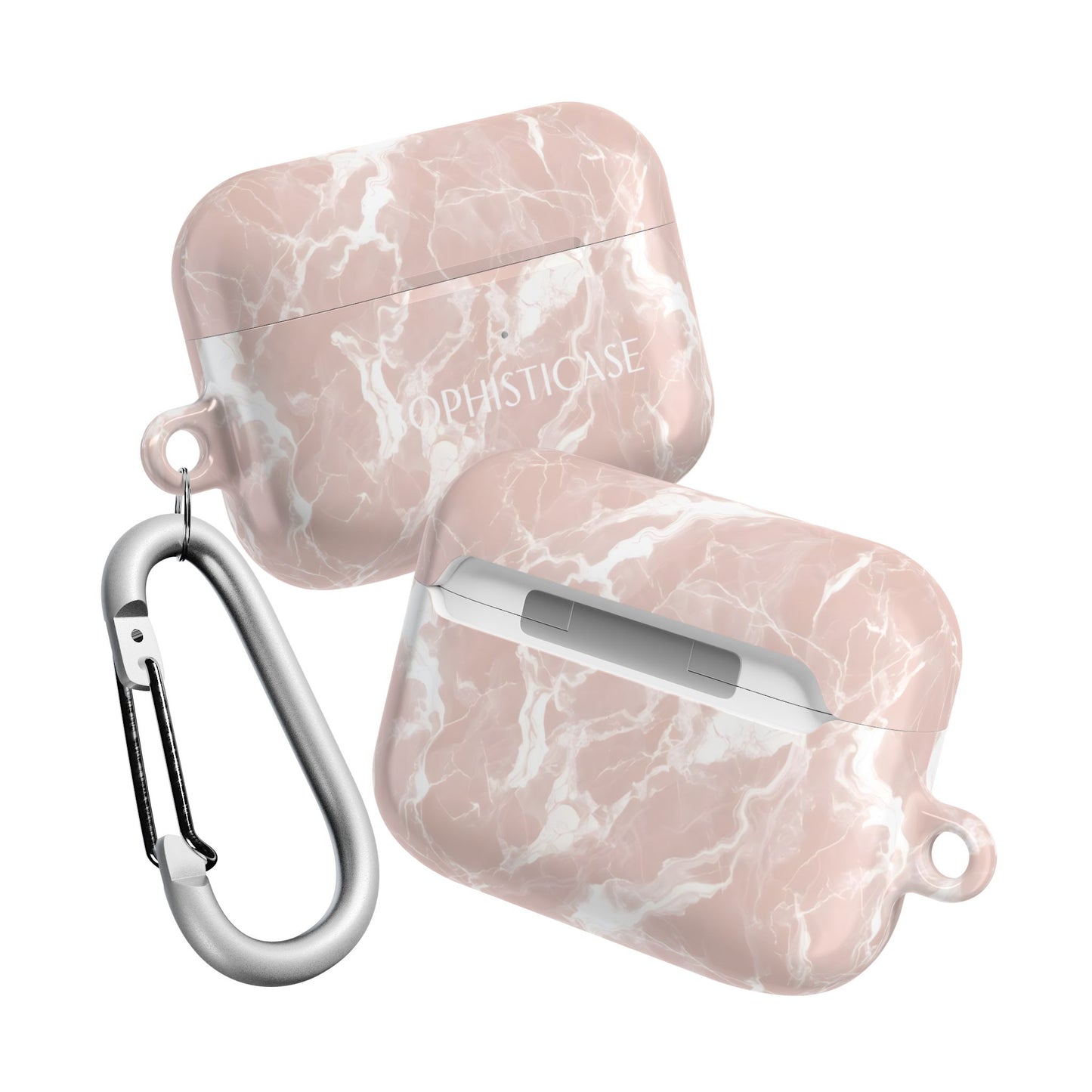AirPod Cases - Marble Crush in Neutral Beige
