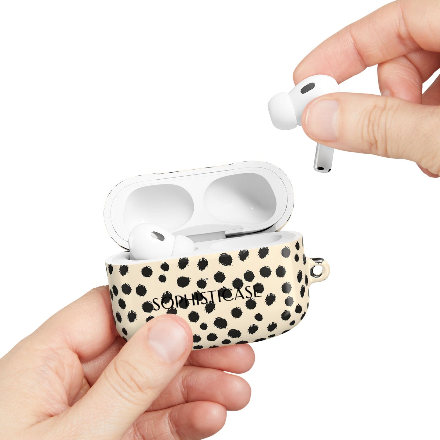 AirPod Cases - Cheetahs and Liars in Beige