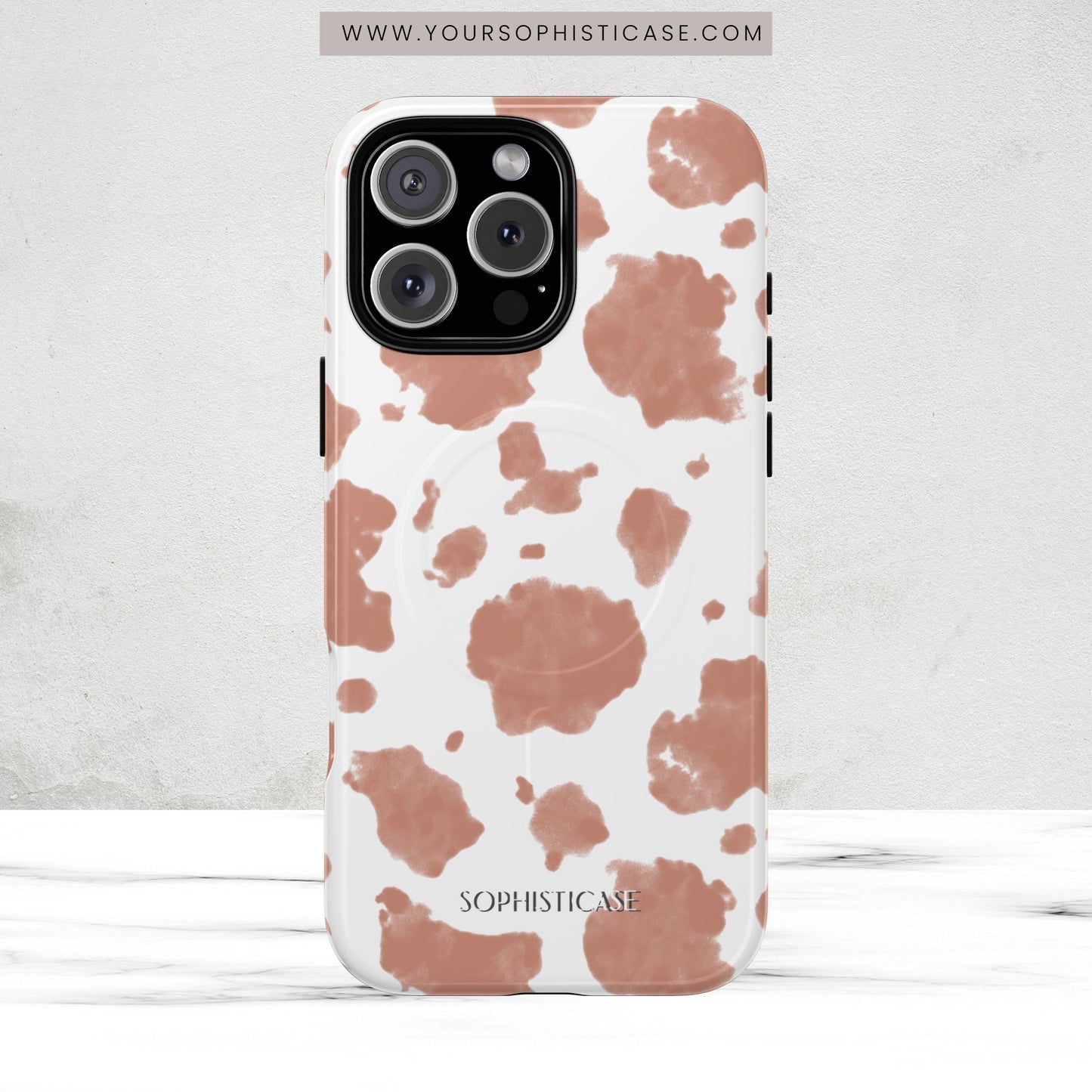 Holy Cow in Light Brown - Magsafe Case