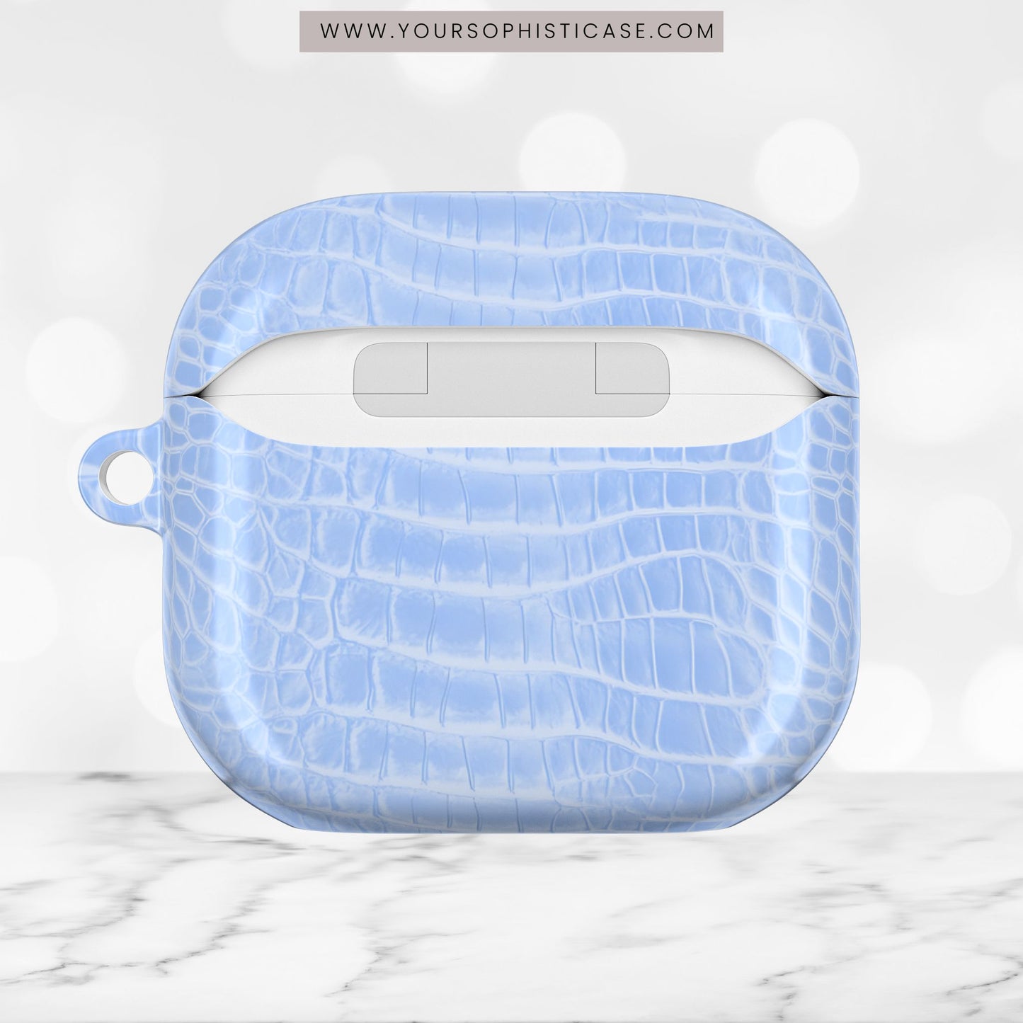 AirPod Cases - Luxe Leather in Blue