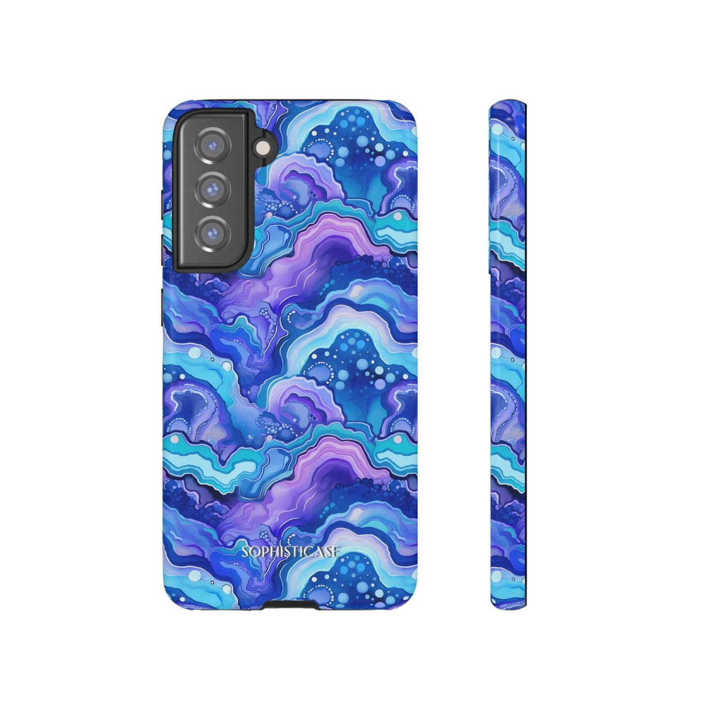 Nightstone in Lapis Wave - Tough Phone Case