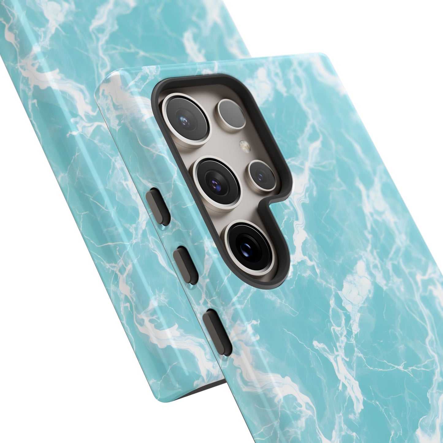Marble Crush in Aqua - Tough Phone Case