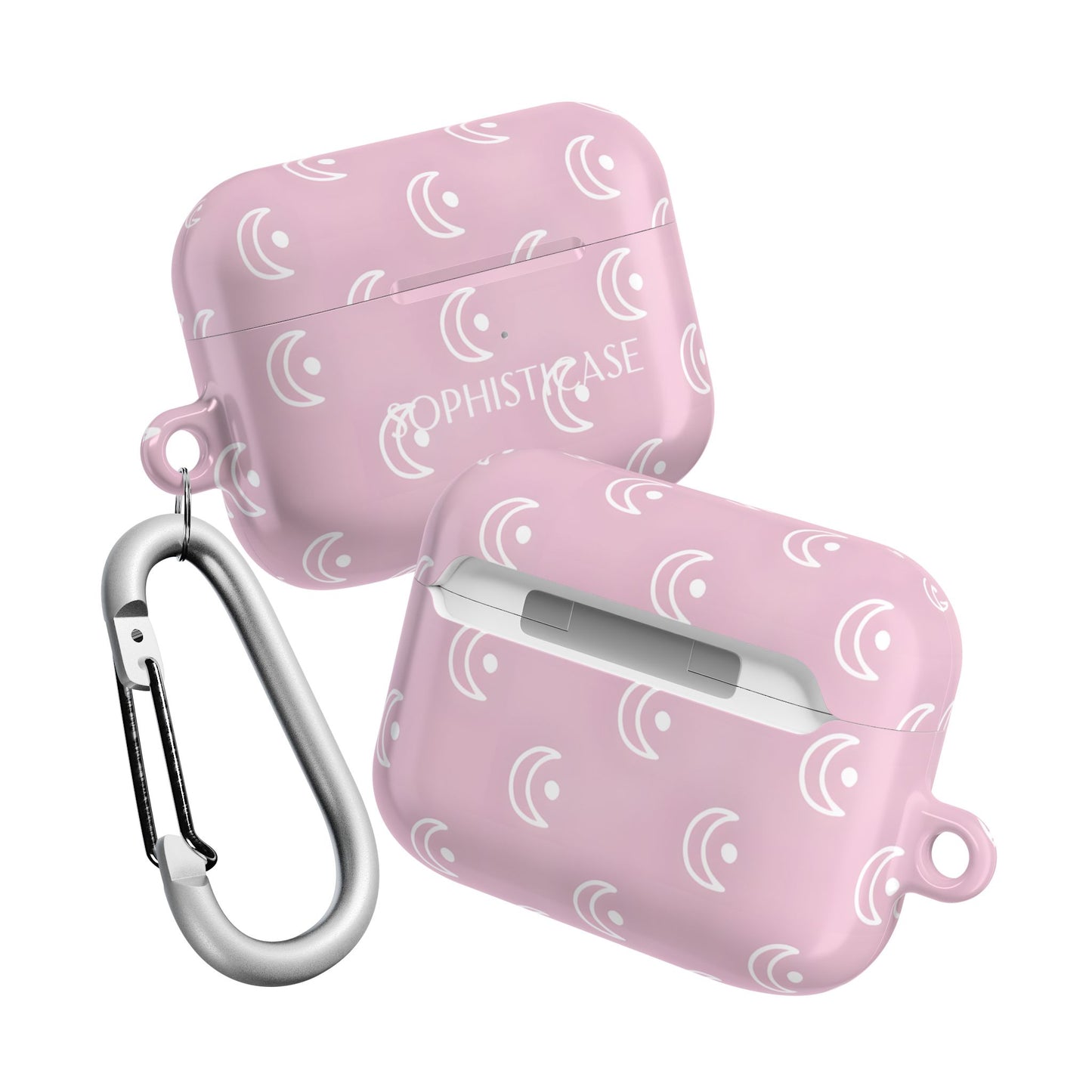 AirPod Cases - Moon Phase in Pink