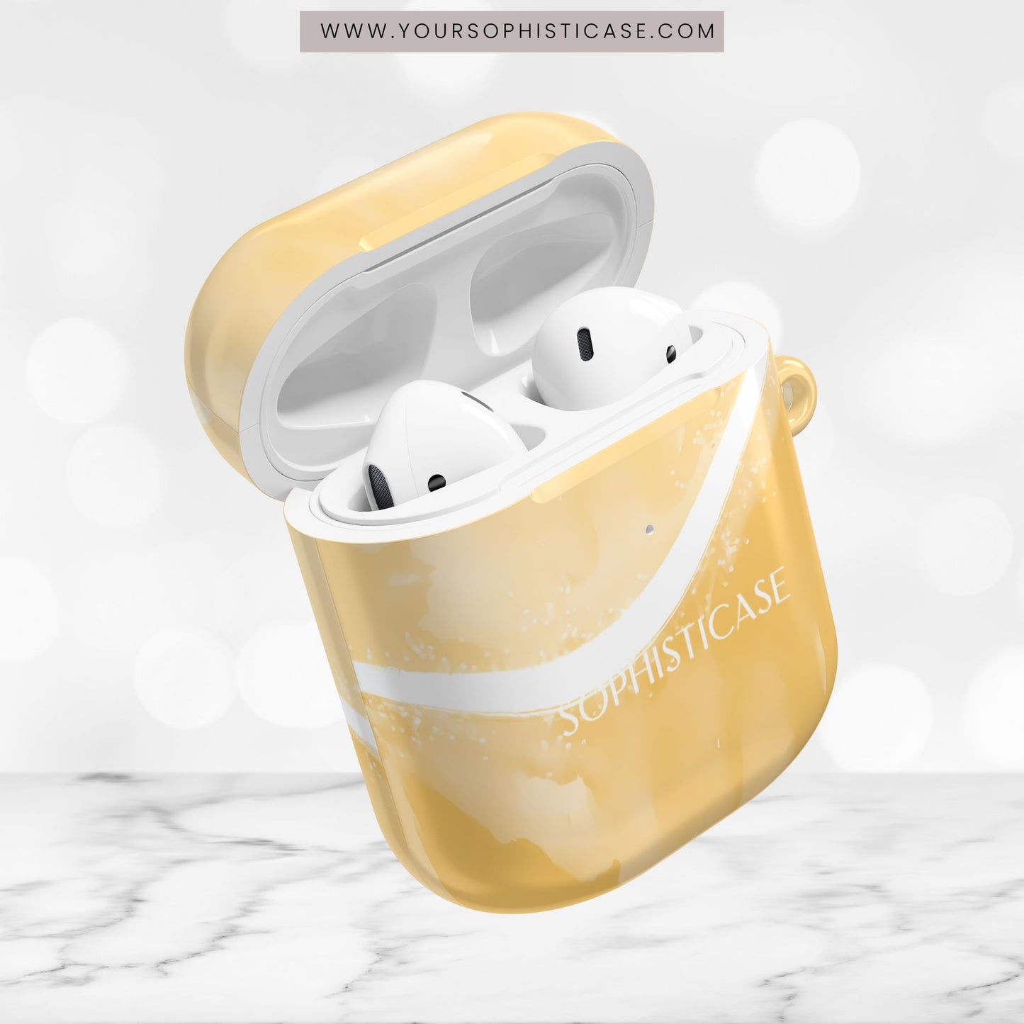 AirPod Cases - Serenity in Yellow