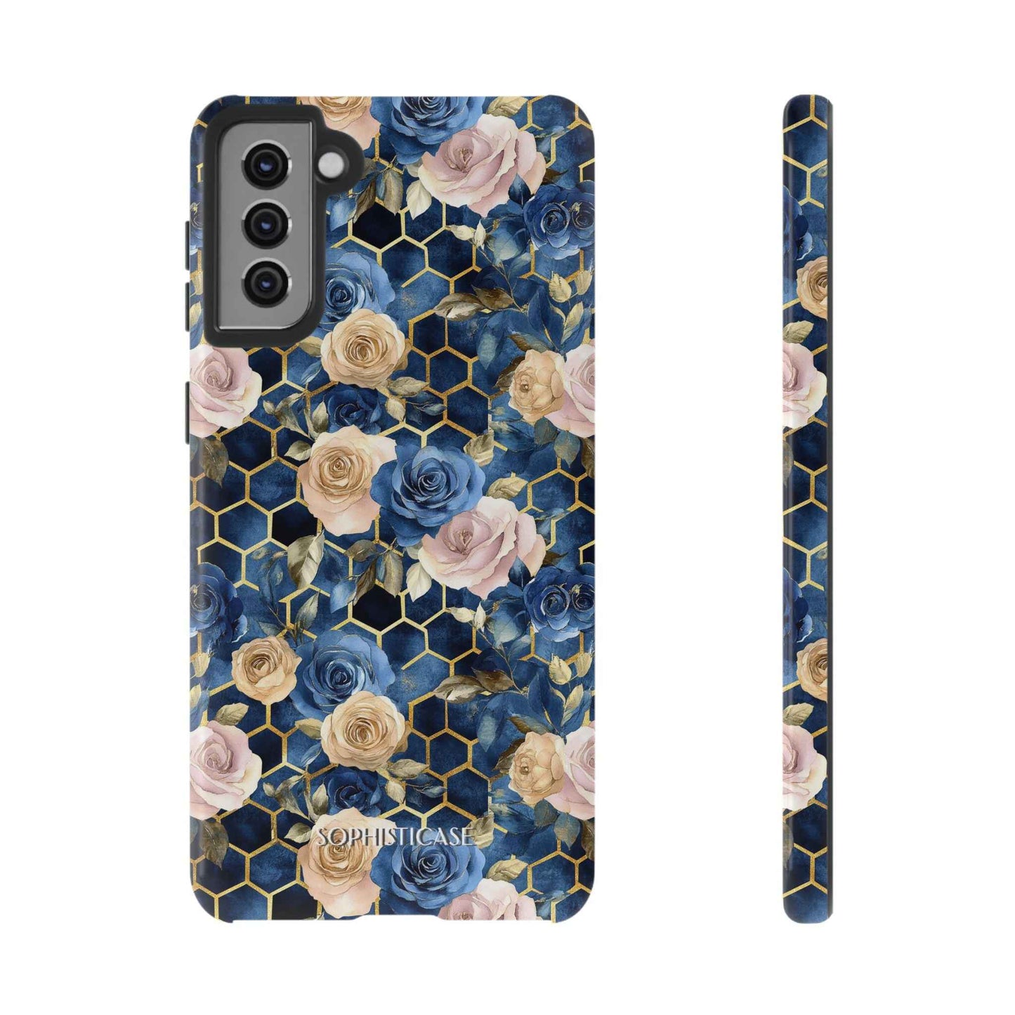 Royal Floral in Midnight Rose - Tough Phone Case