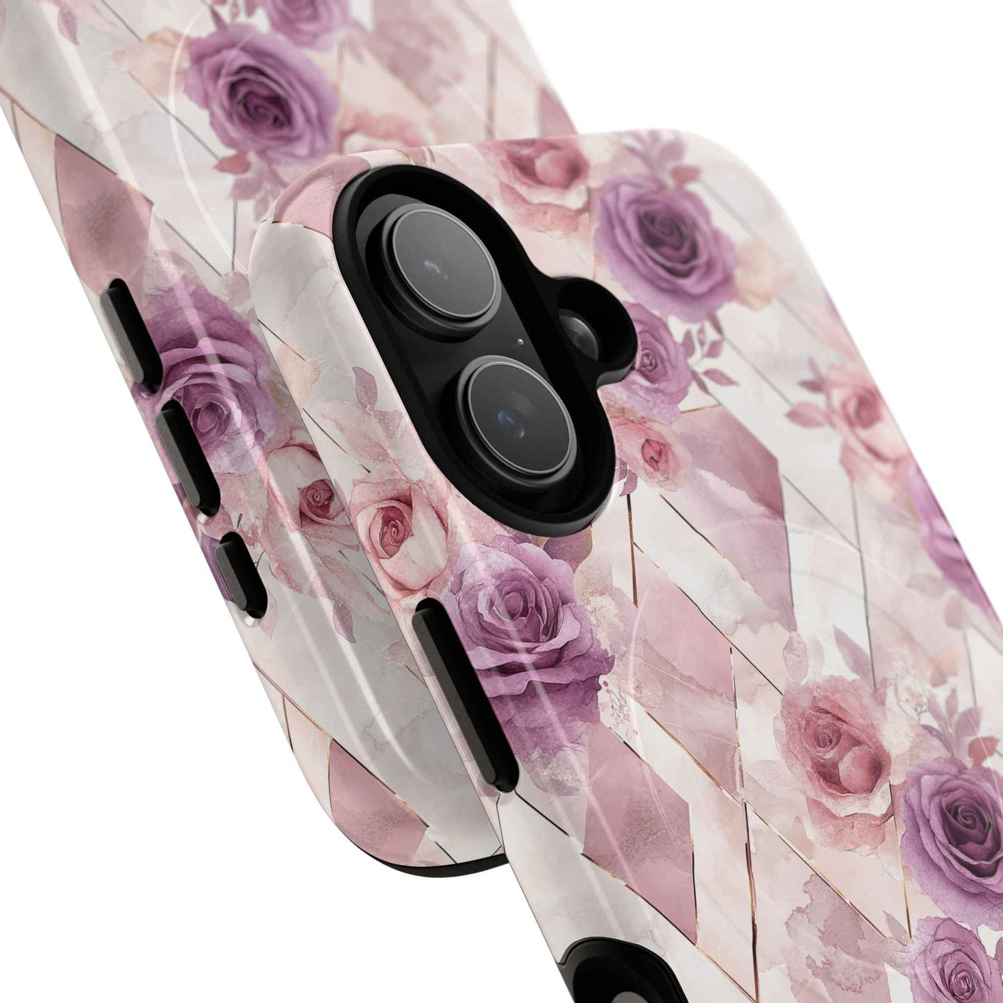 Royal Floral in Mauve Rose - iPhone Magsafe Case