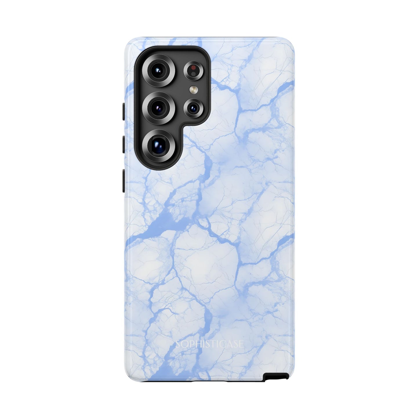 Marble Opulence in Blue - Samsung Galaxy Case