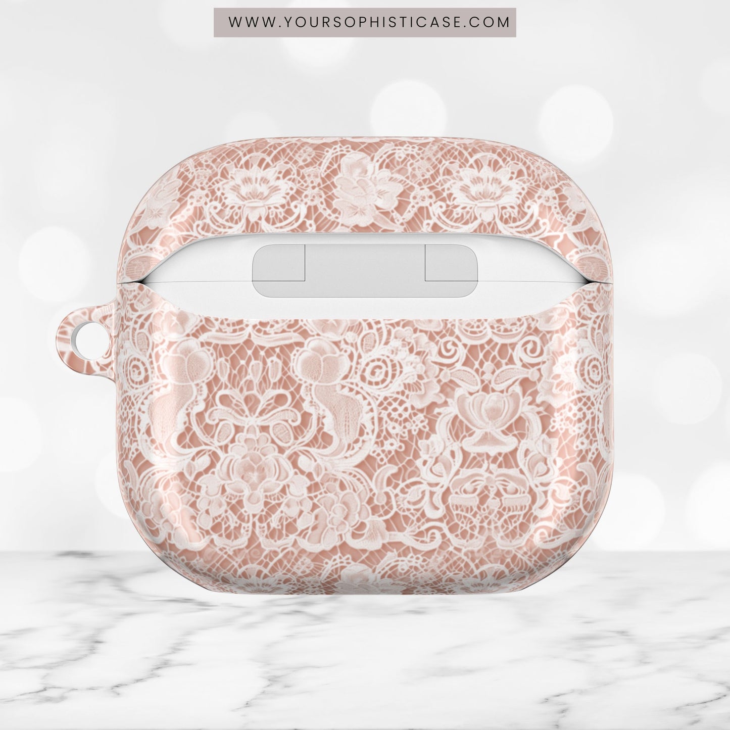 AirPod Cases - Luxe Lace in Brown