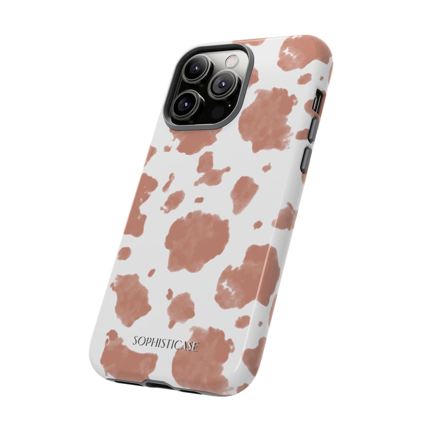 Holy Cow in Light Brown - iPhone Case
