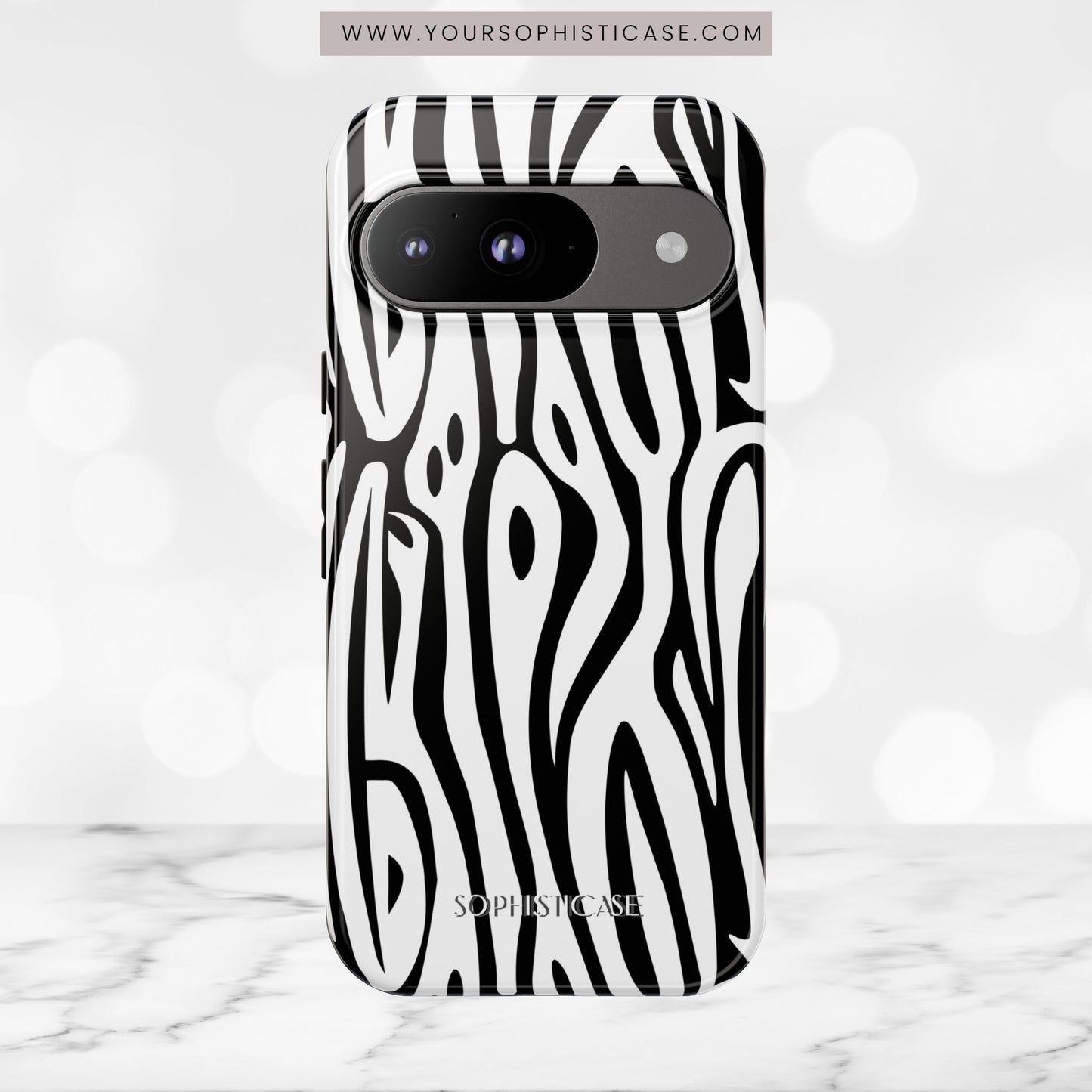 Dark Thoughts in Urban Eclipse - Tough Phone Case