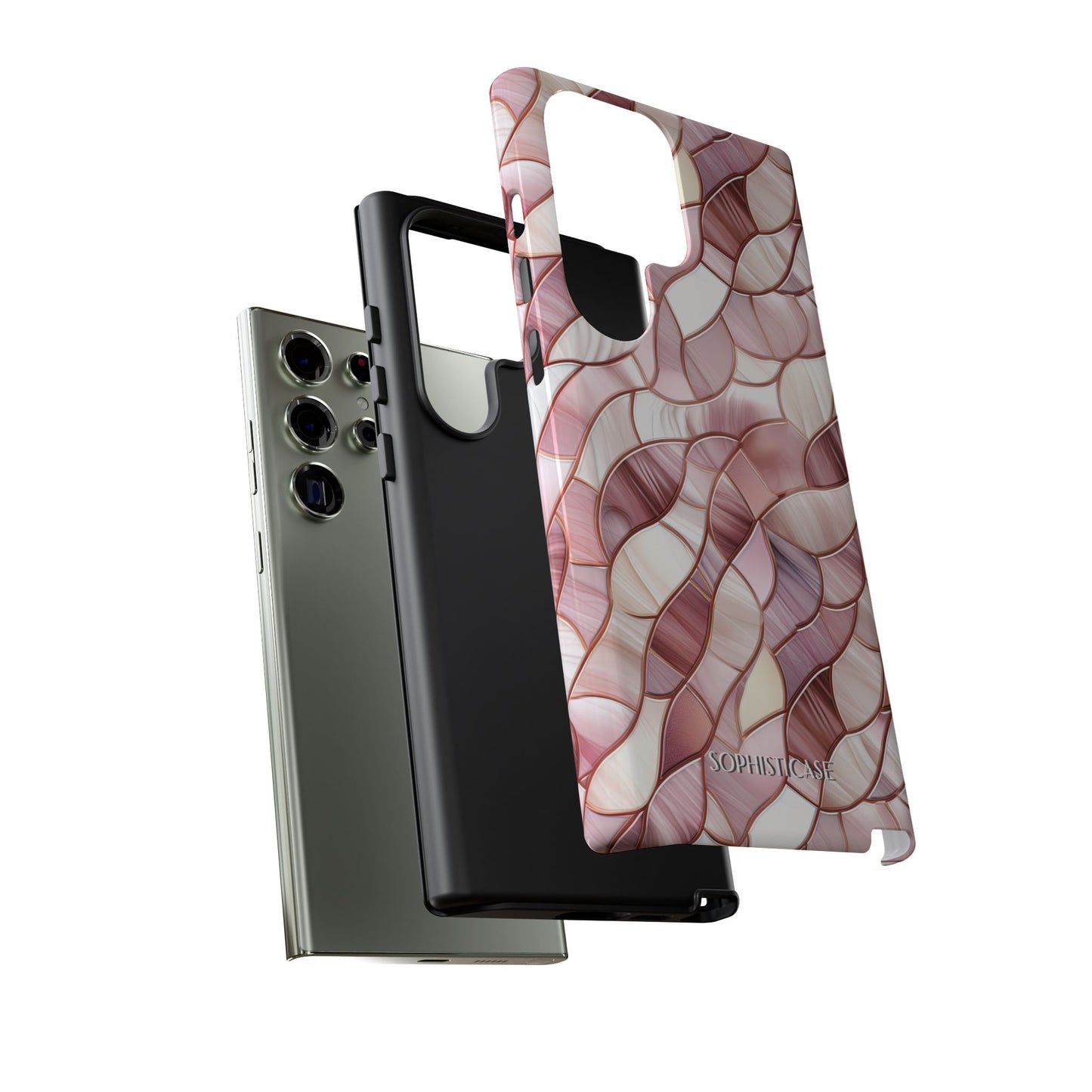 Rose' Runway in Sweet Mosaic - Tough Phone Case