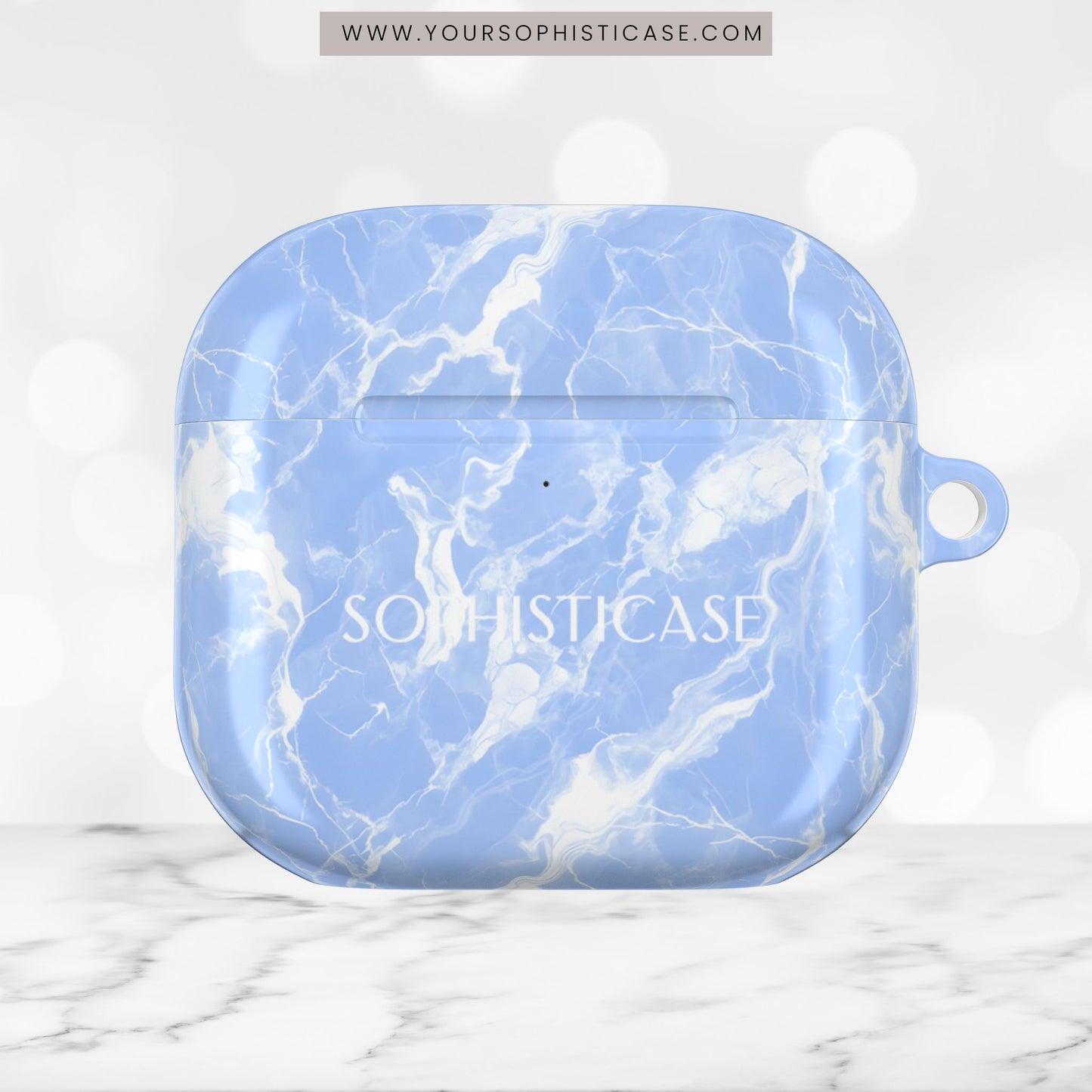 AirPod Cases - Marble Crush in Blue