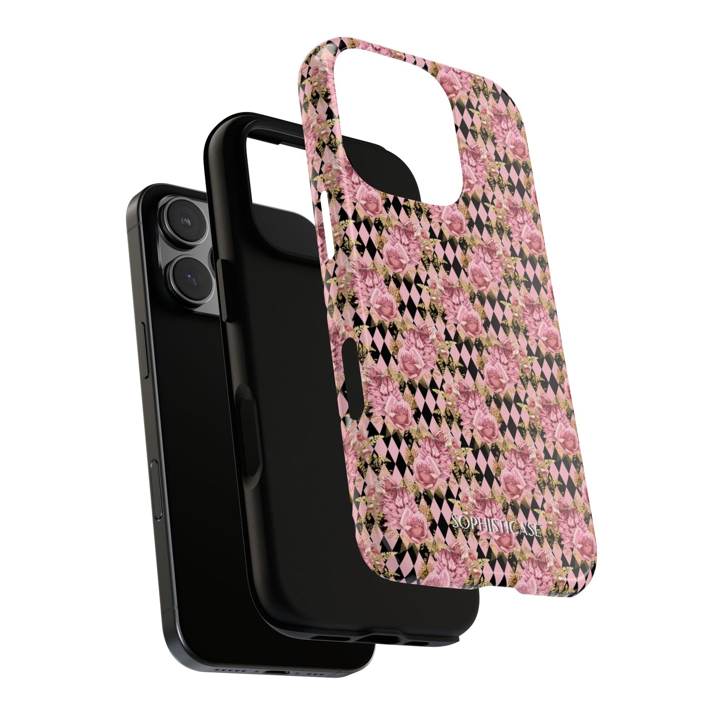 Rose Diamond Romance in Isolde - Tough Phone Case
