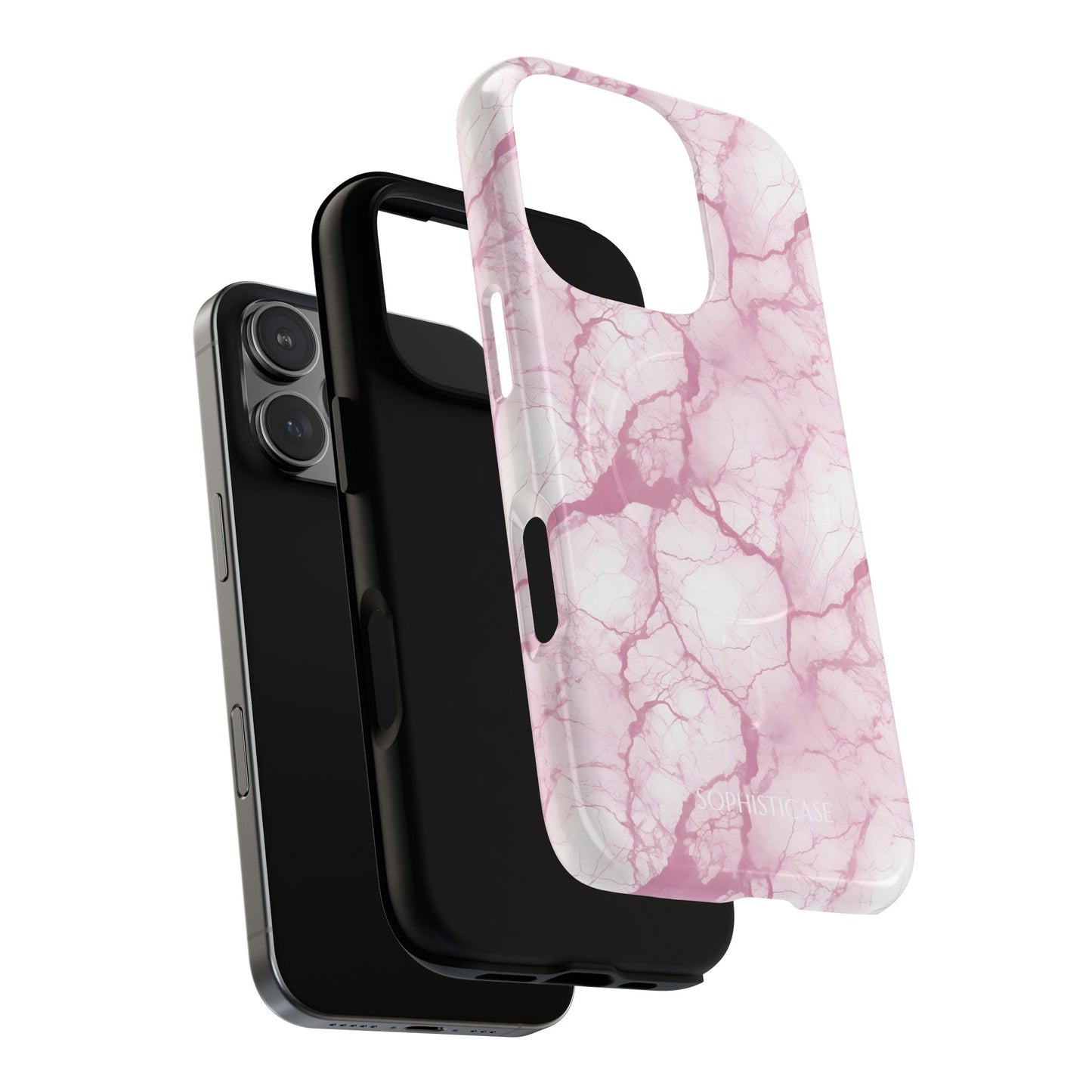Marble Opulence in Pink - Magsafe Case