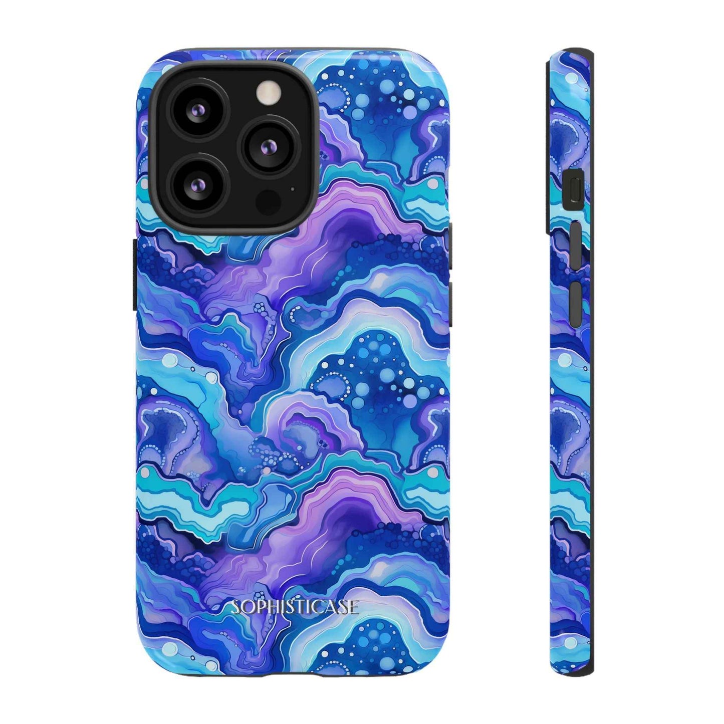 Nightstone in Lapis Wave - Tough Phone Case