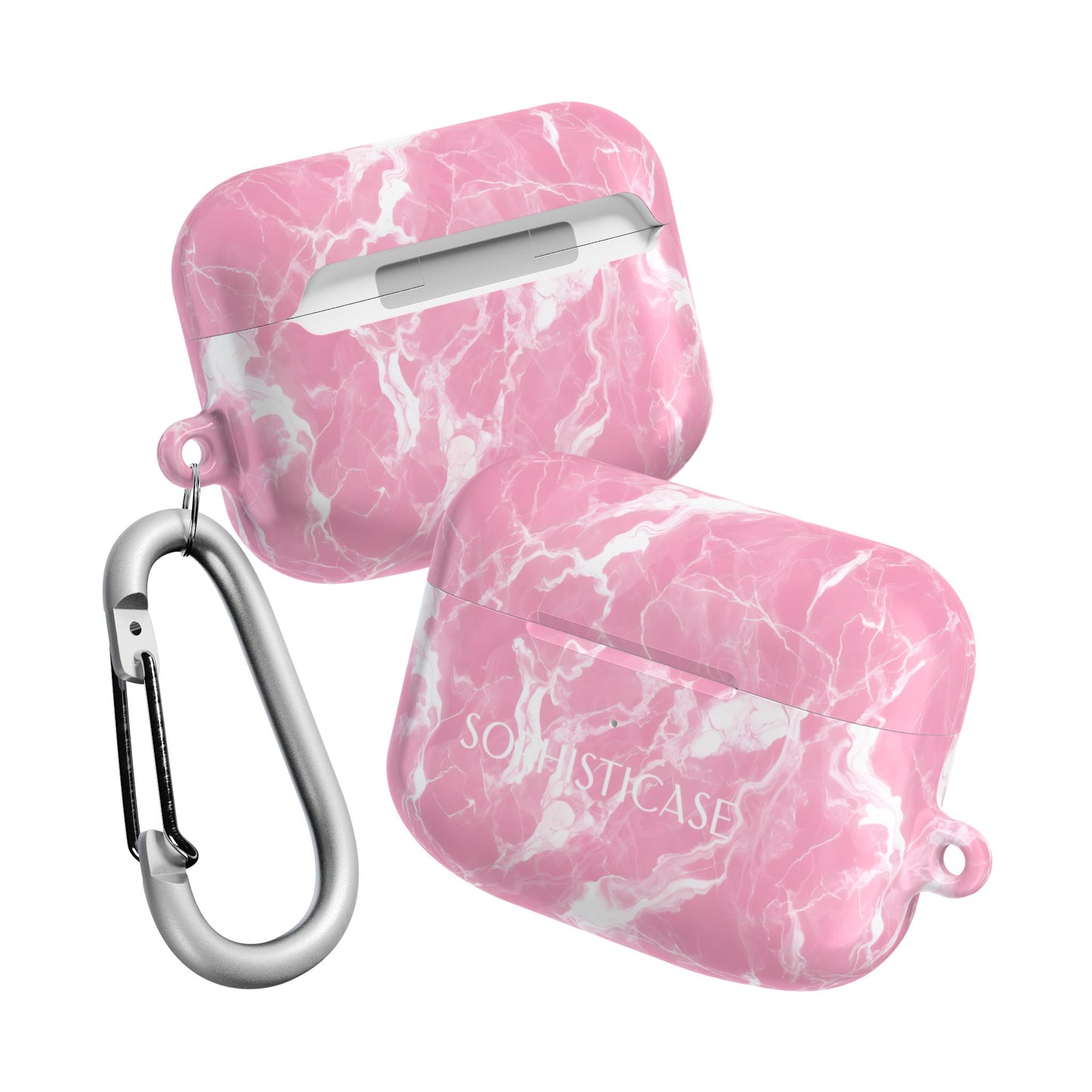 AirPod Cases - Marble Crush in Pink