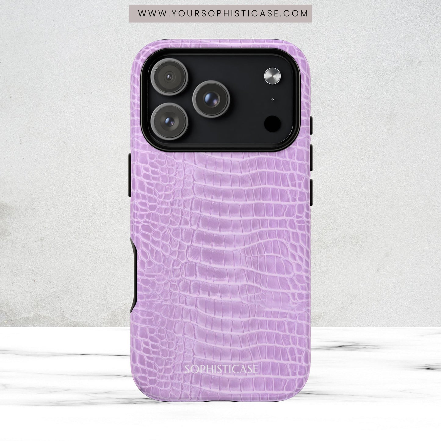 Luxe Leather in Purple - Magsafe Case