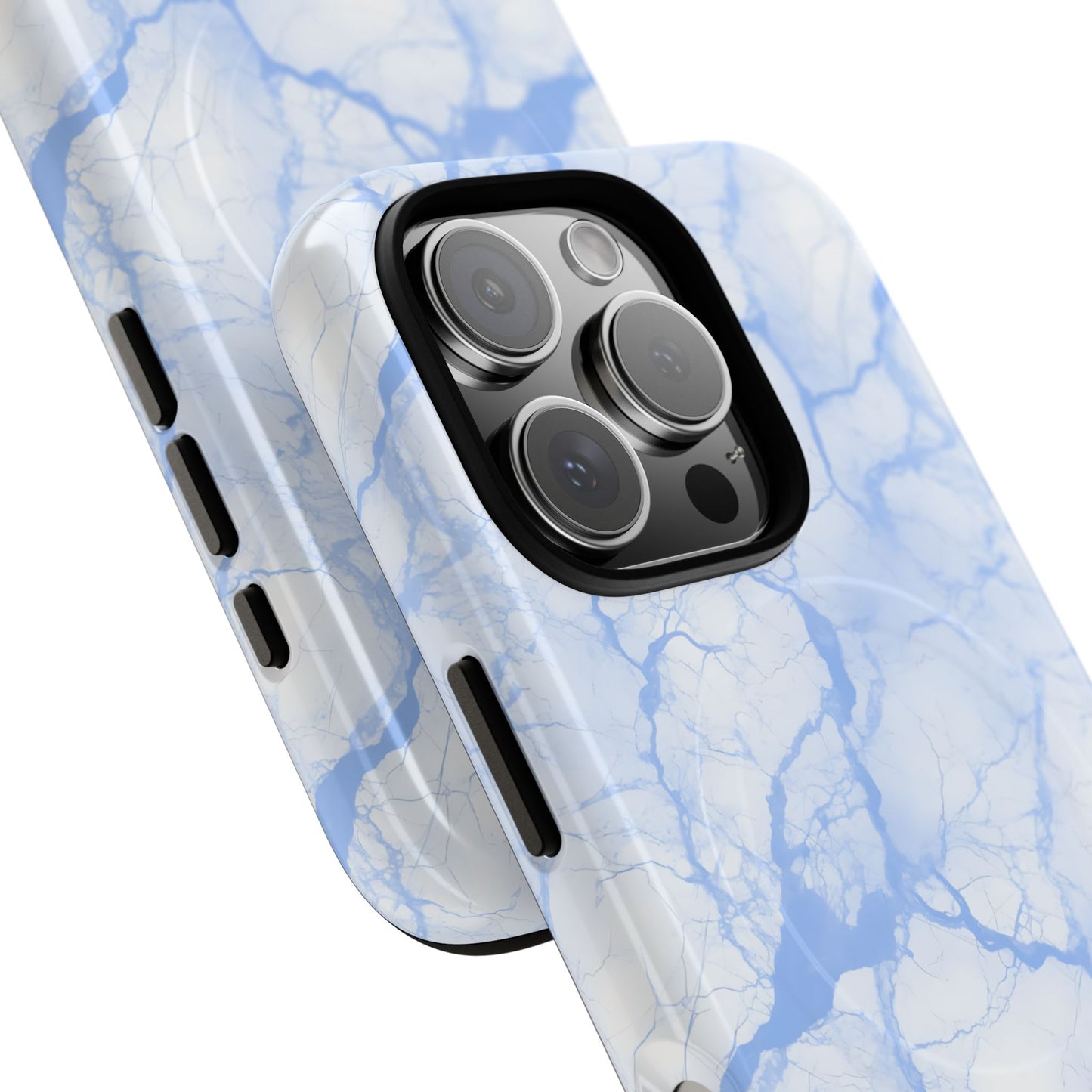 Marble Opulence in Blue - Magsafe Case