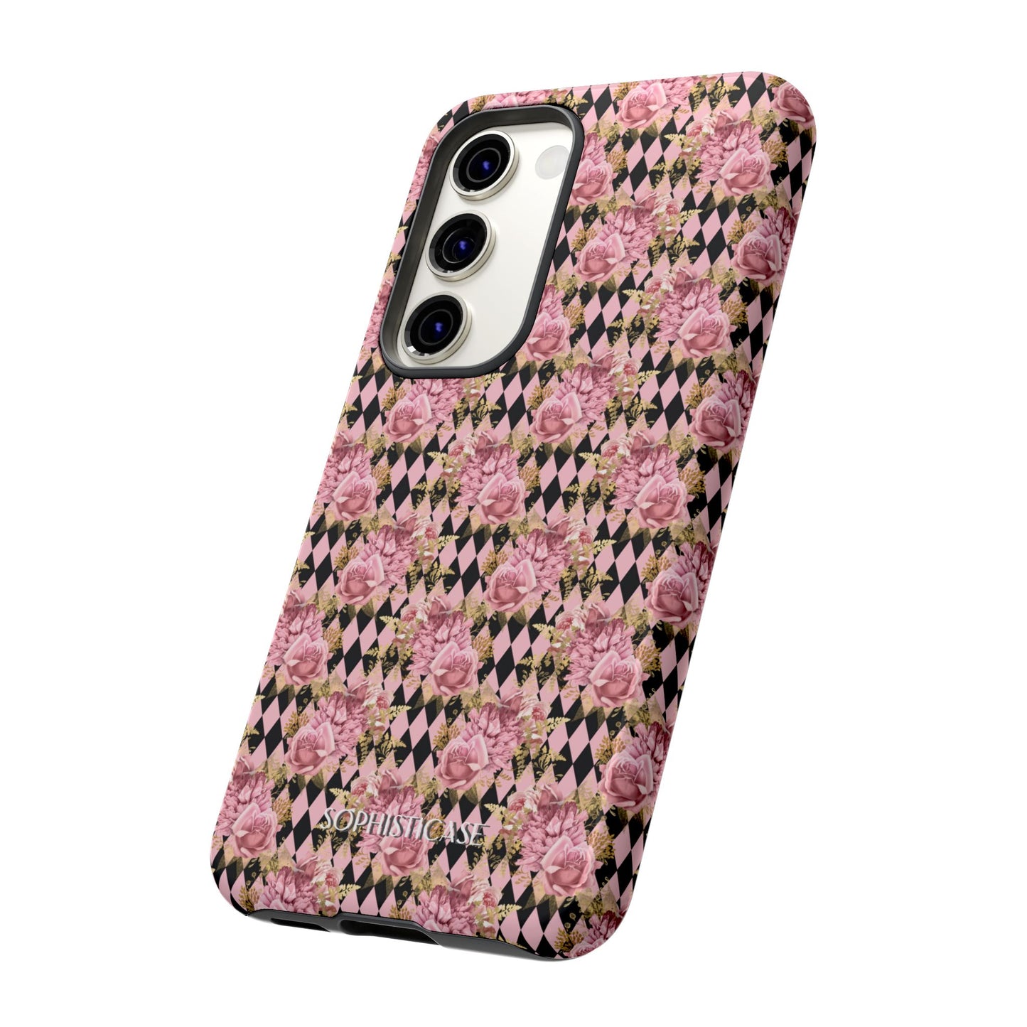 Rose Diamond Romance in Isolde - Tough Phone Case