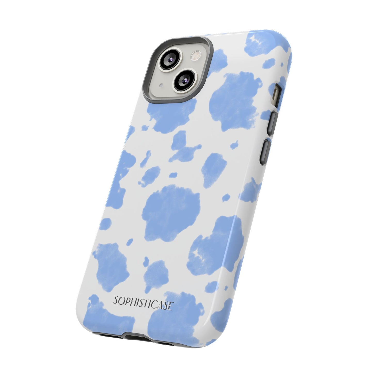 Holy Cow in Blue - iPhone Case