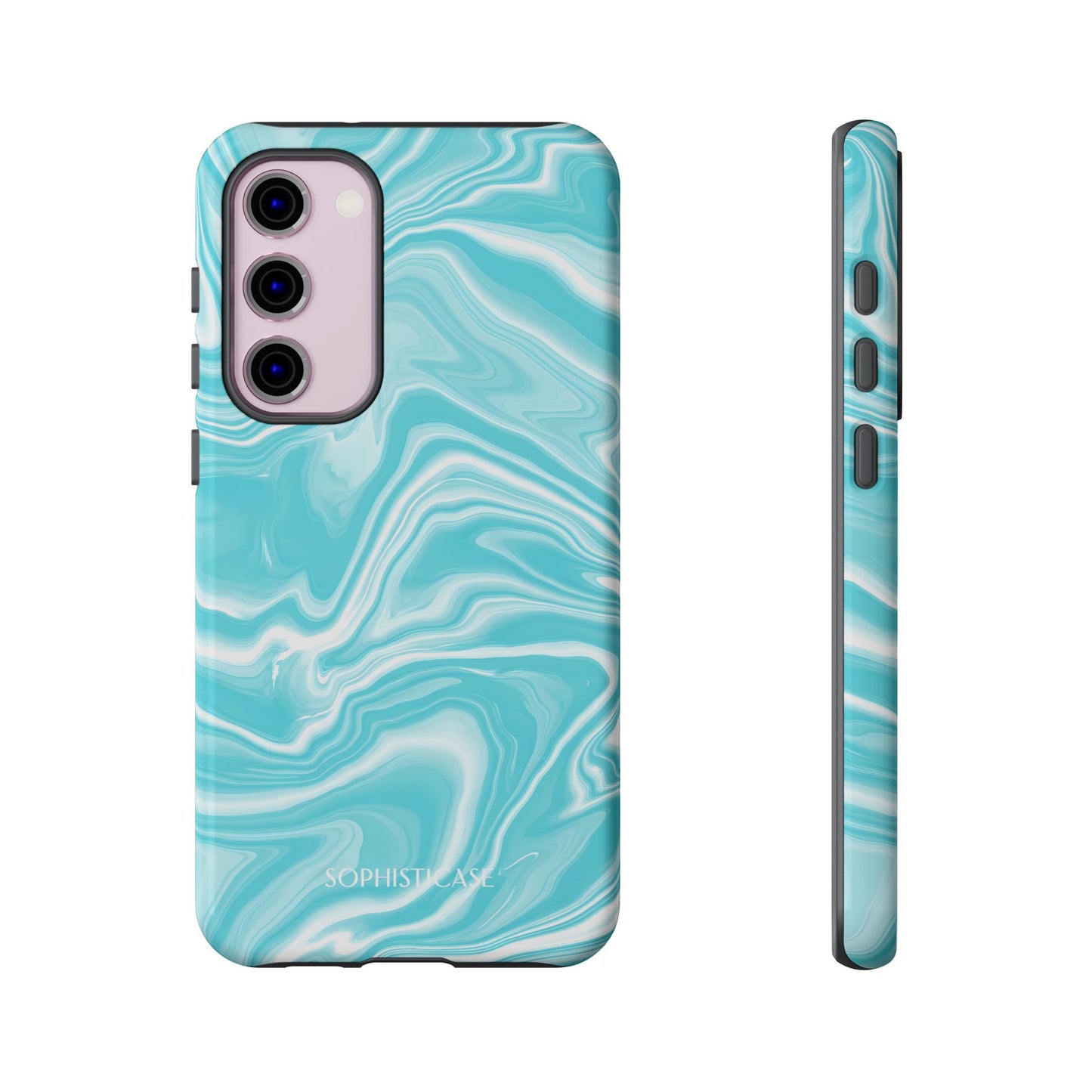 Liquid Dreams in Aqua - Samsung Galaxy Case