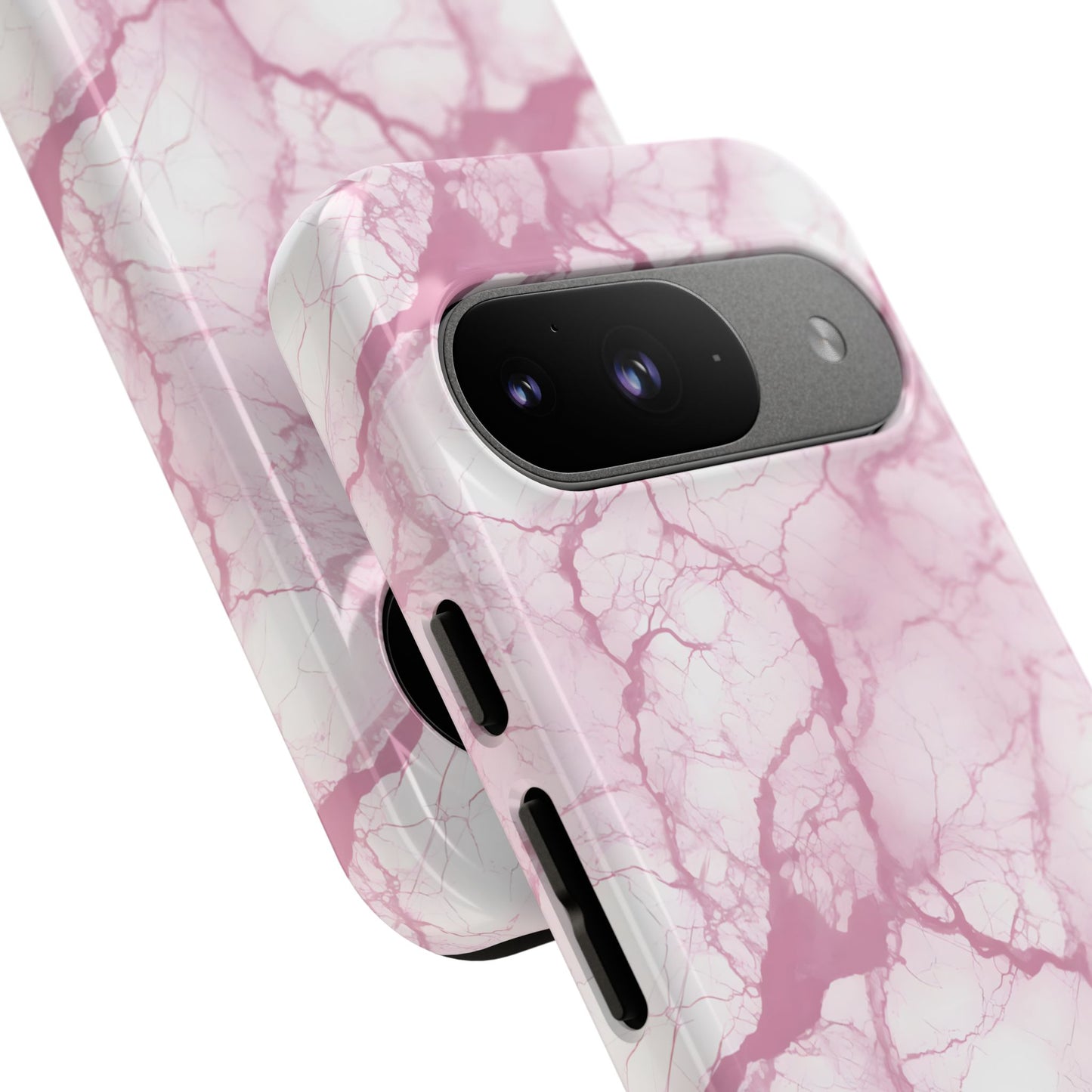 Marble Opulence in Pink - Tough Phone Case