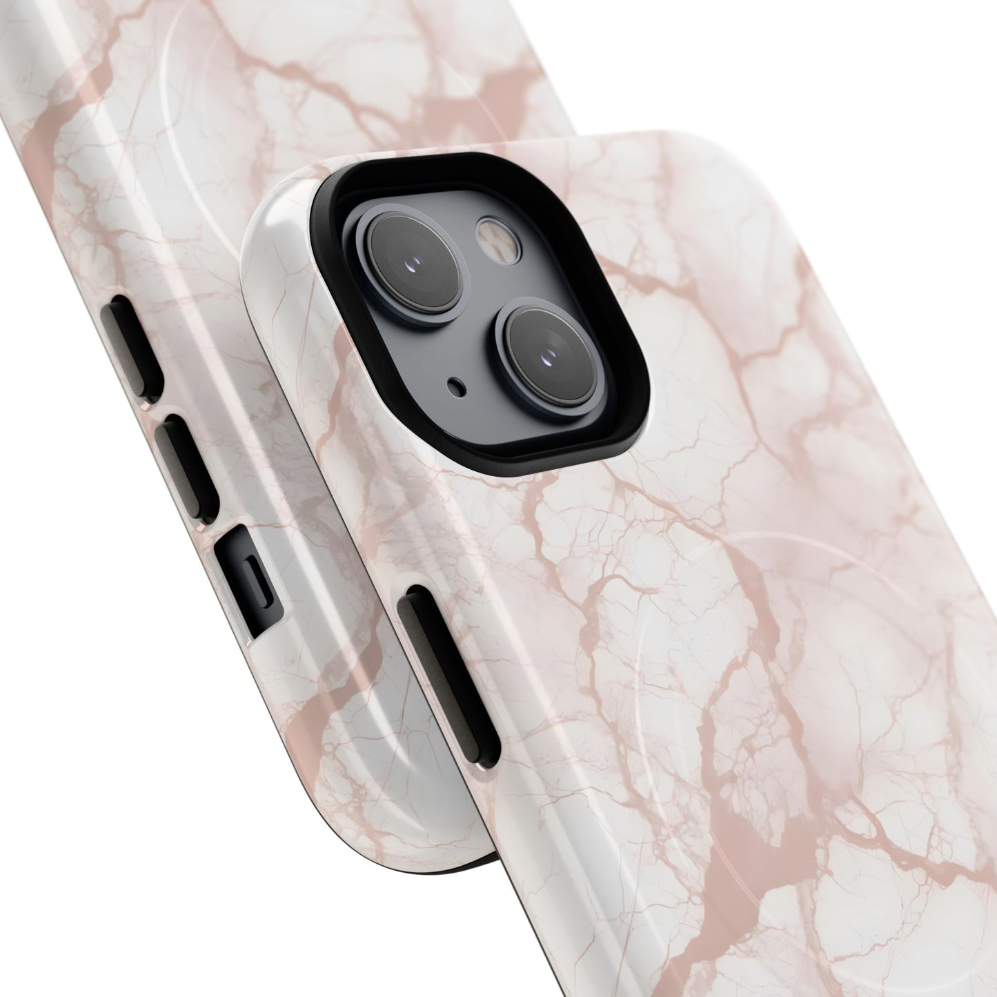 Marble Opulence in Neutral Beige - Magsafe Case