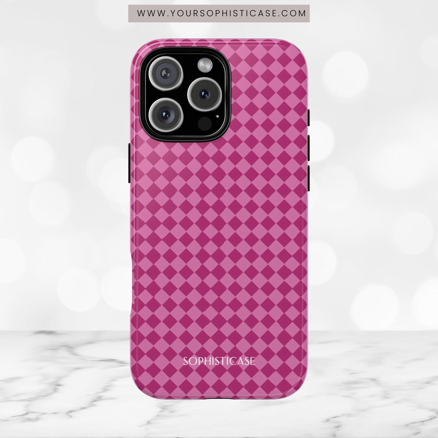 Diamond Diva in Plum - iPhone Case