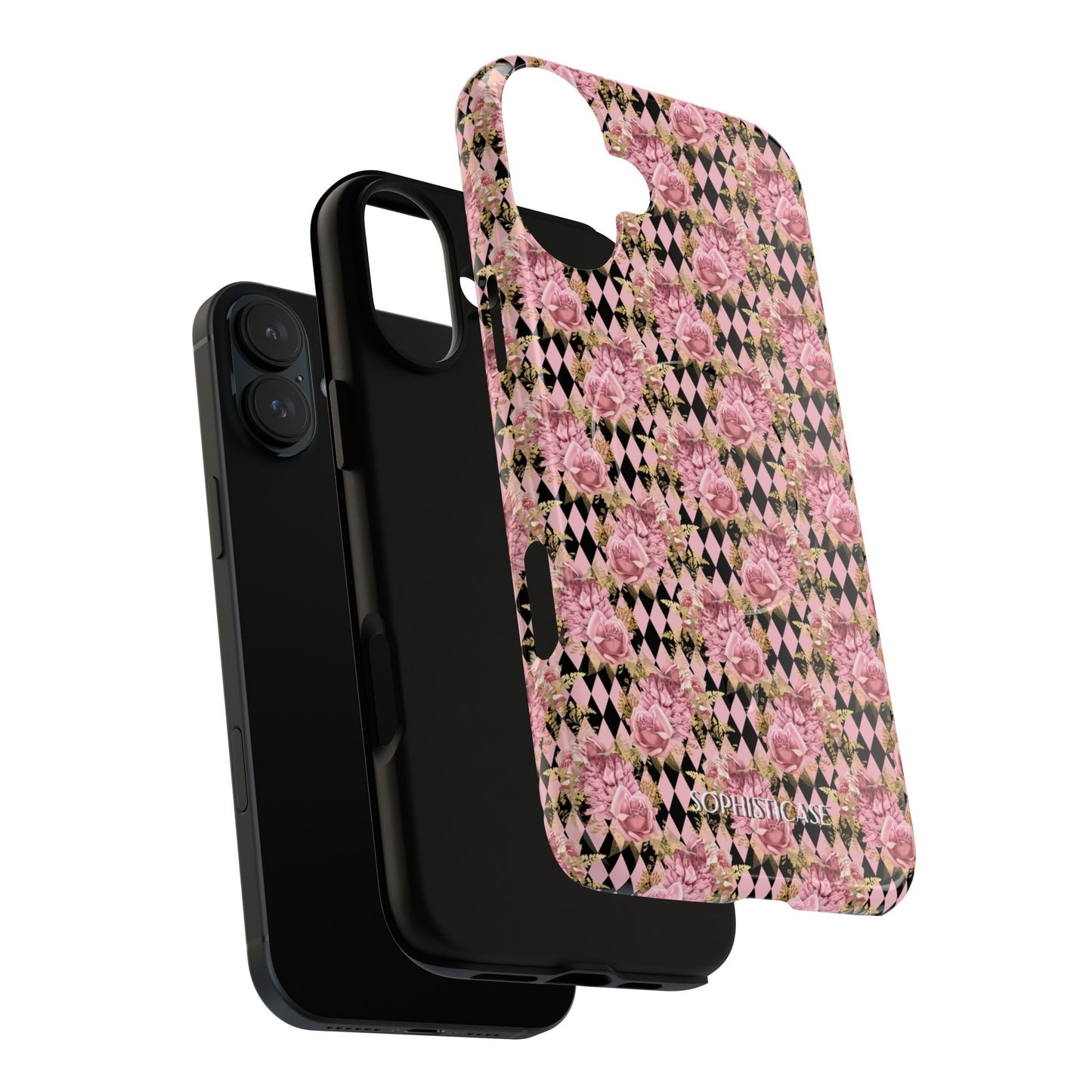 Rose Diamond Romance in Valentina - Magsafe Phone Case