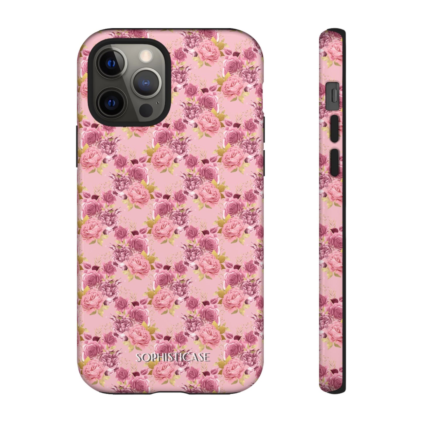 Rose Diamond Romance in Amelie - iPhone Case
