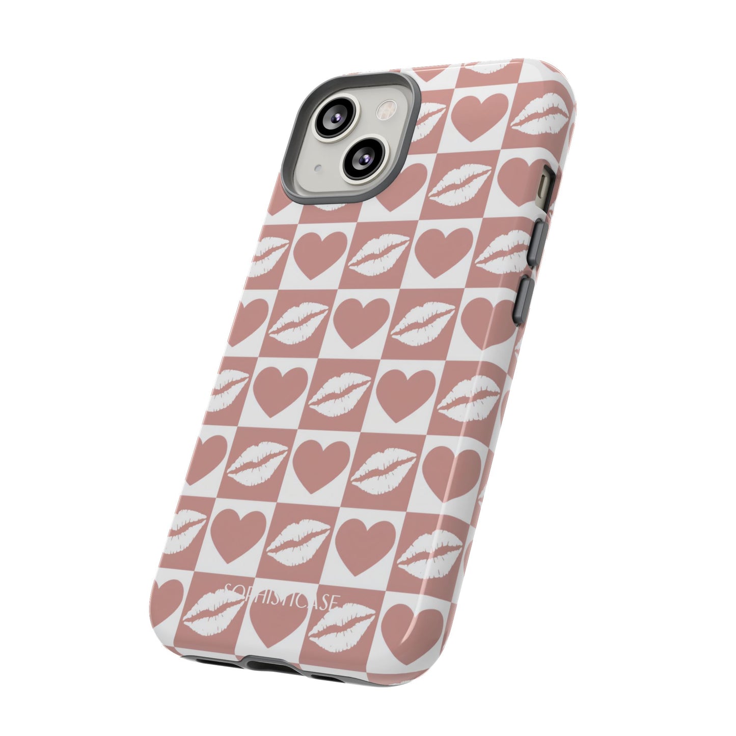 Belle Amie in Neutral Brown - Tough Phone Case