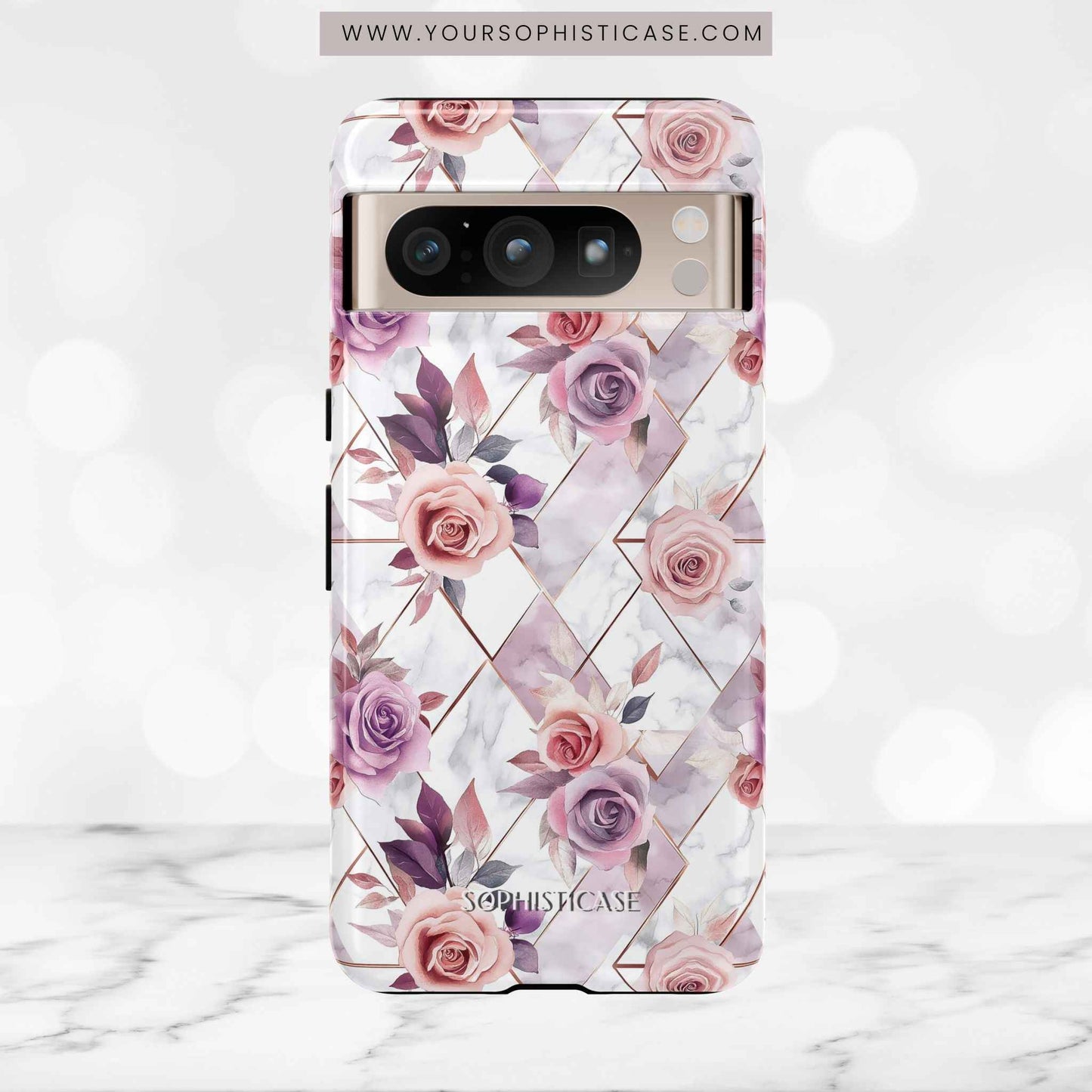 Royal Floral in Blush Manor - Tough Phone Case