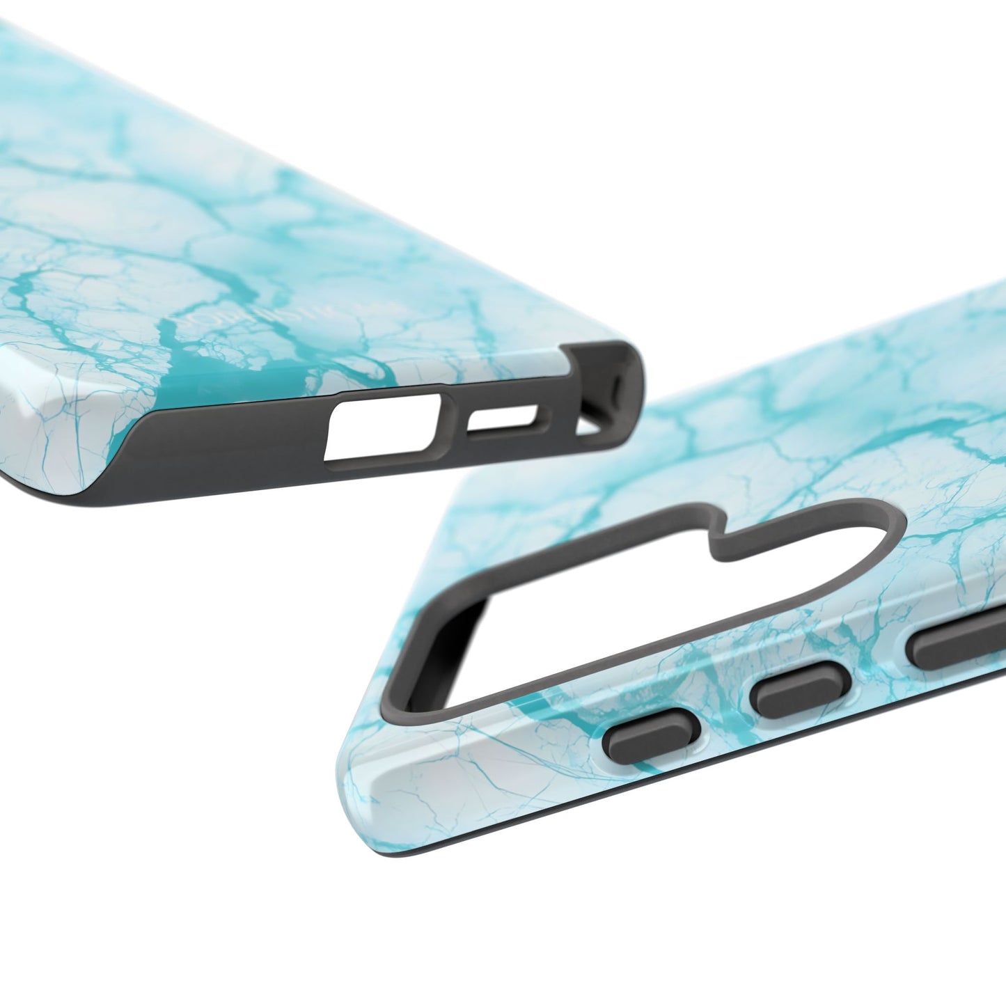 Marble Opulence in Aqua - Tough Phone Case