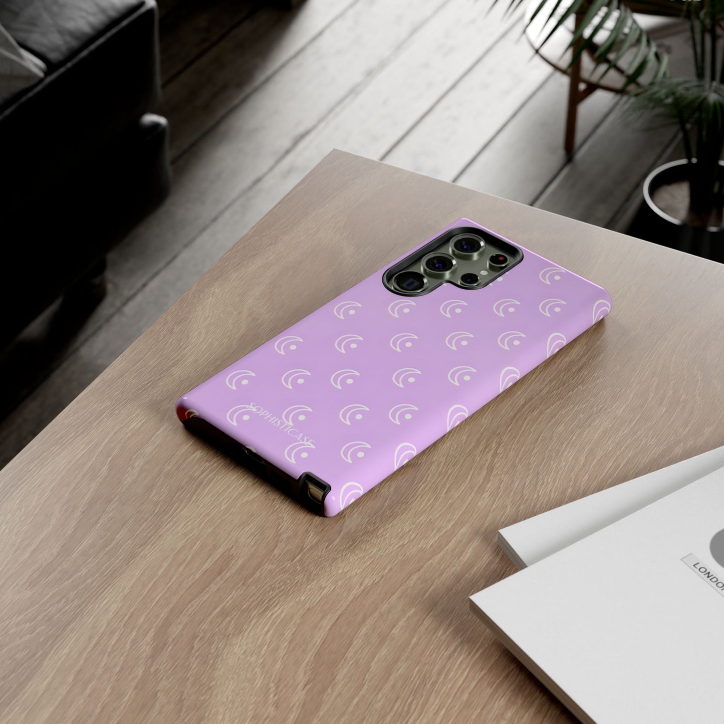 Moon Phase in Purple - Samsung Galaxy Case