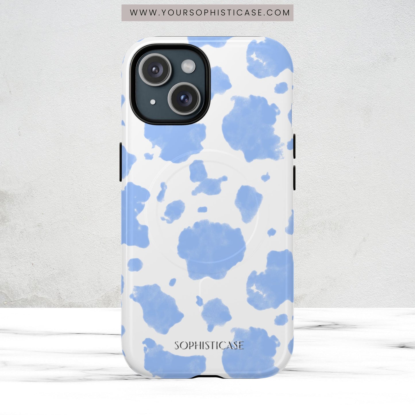 Holy Cow in Blue - Magsafe Case