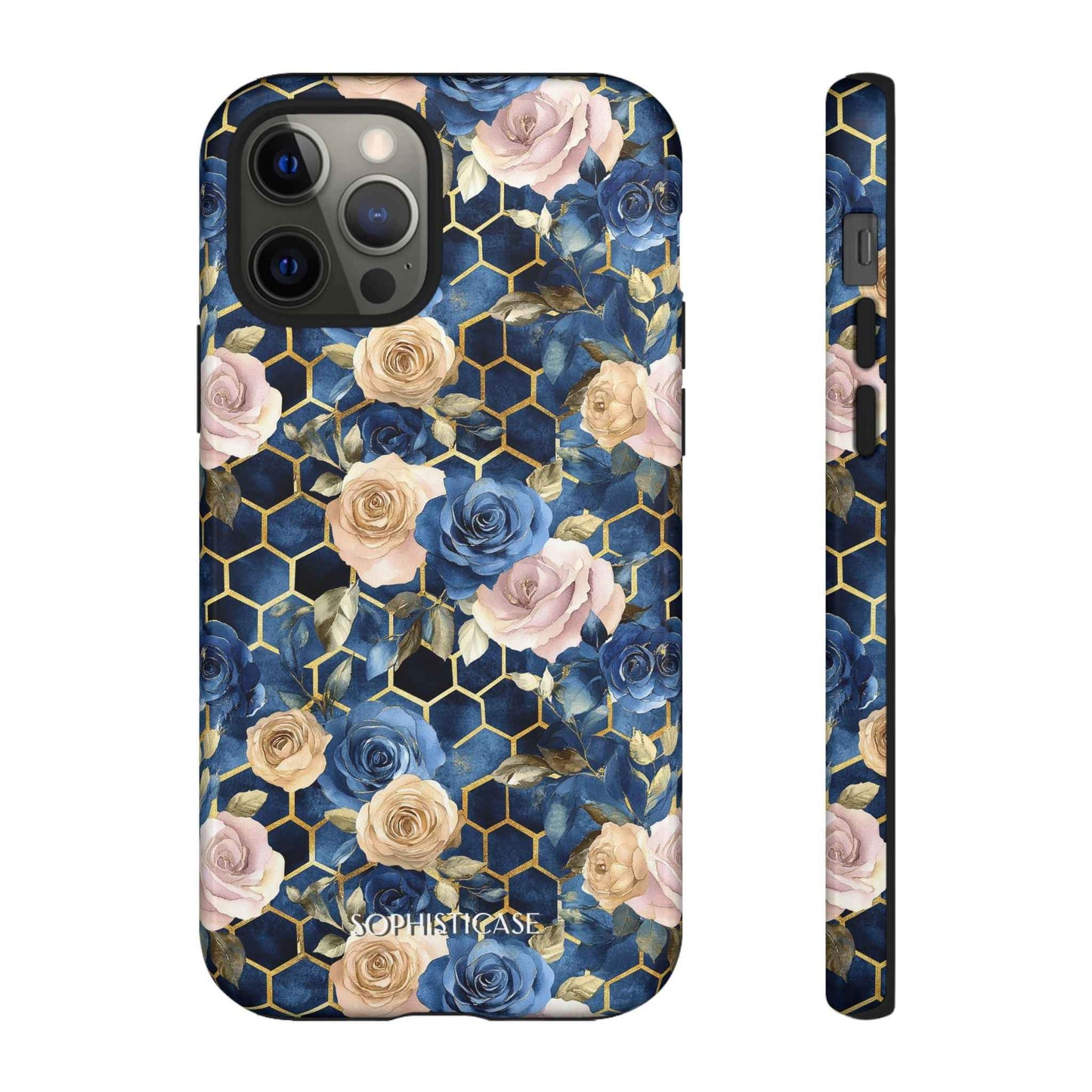 Royal Floral in Midnight Rose - Tough Phone Case