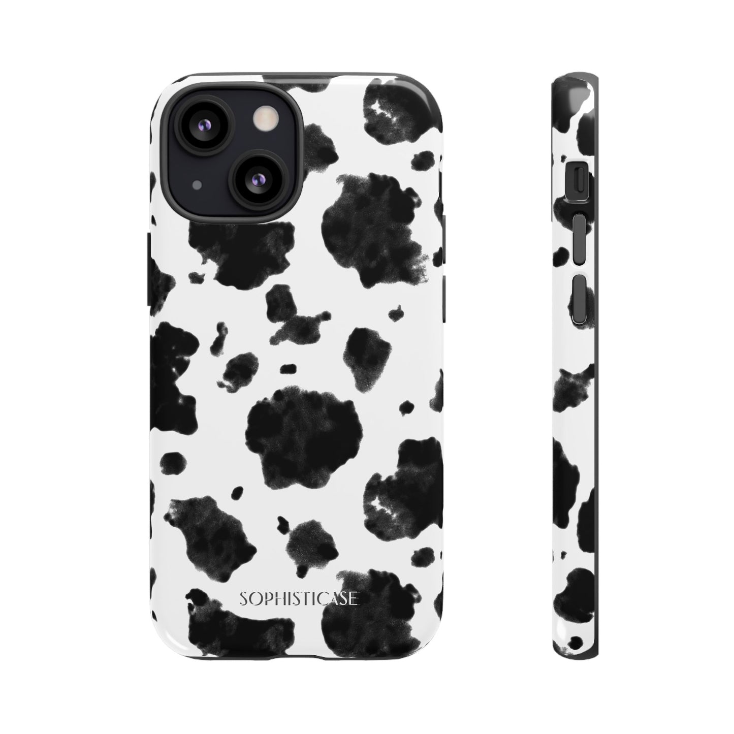 Holy Cow in Black - iPhone Case
