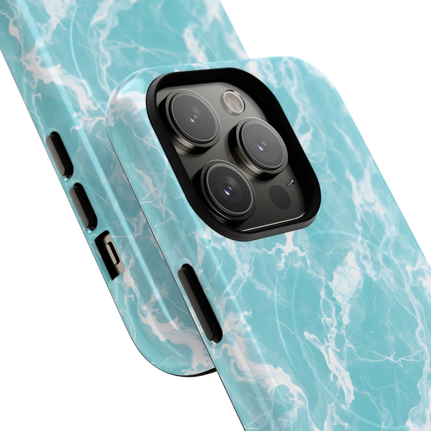 Marble Crush in Aqua - Magsafe Case