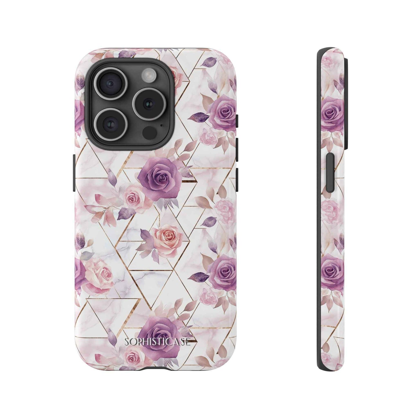 Royal Floral in Rose Royale - Tough Phone Case