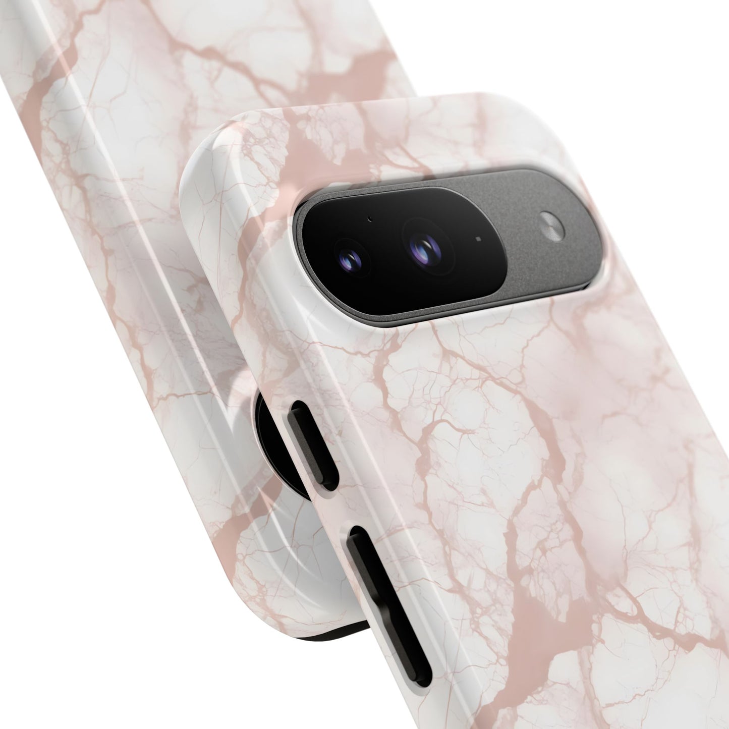 Marble Opulence in Neutral Beige - Tough Phone Case
